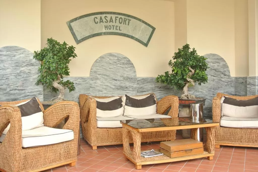 Seating area in Hotel Le Pinede Vistamare