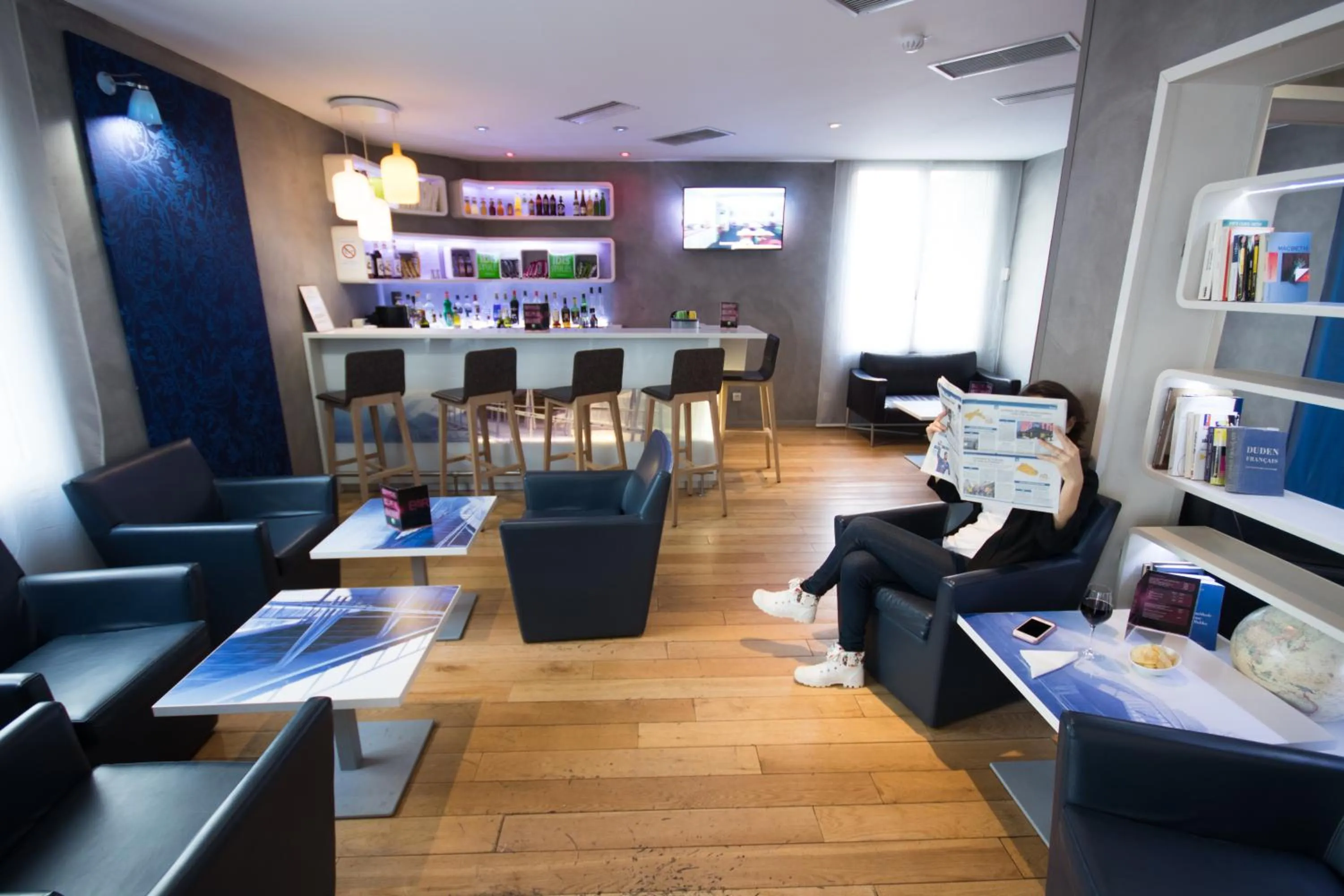 Lounge or bar in ibis Styles Paris Tolbiac Bibliotheque