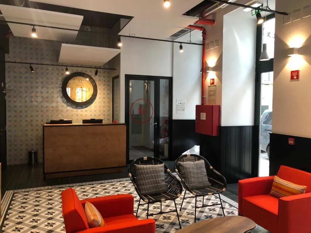 Lobby or reception in Be Lisbon Hostel Intendente