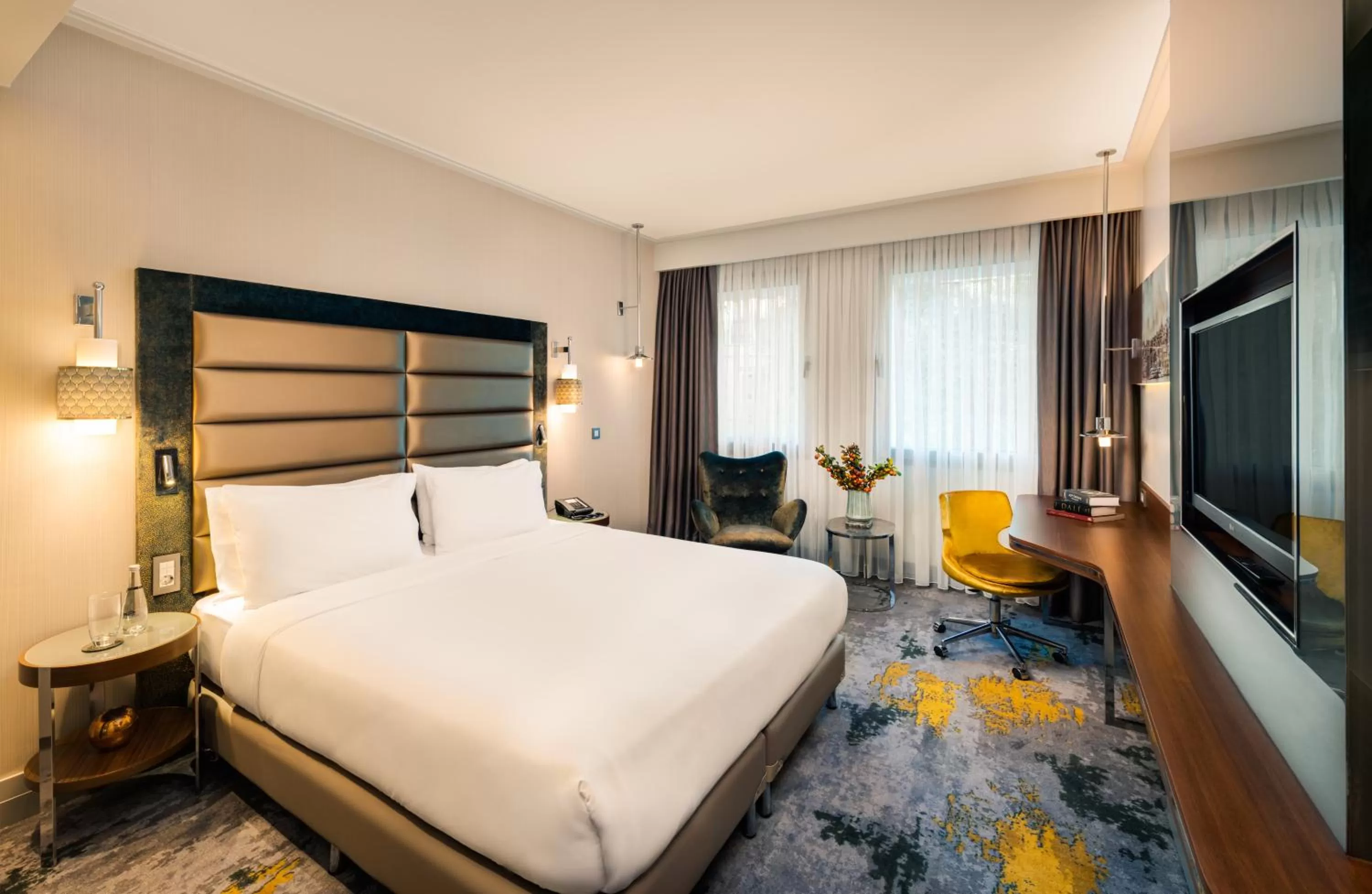 Bed in The Artisan Hotel Istanbul - MGallery Collection