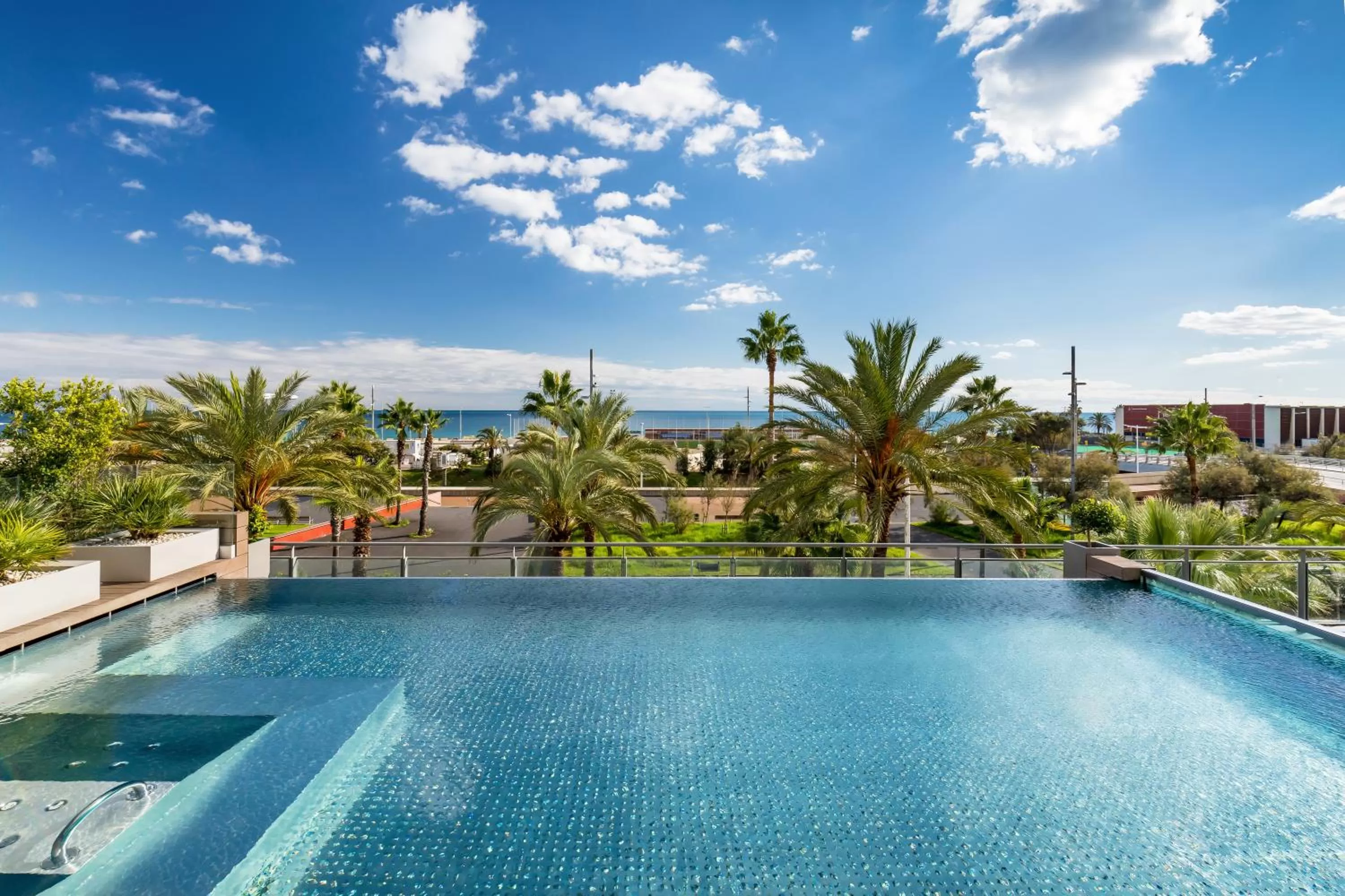 Balcony/Terrace in Occidental Atenea Mar - Adults Only