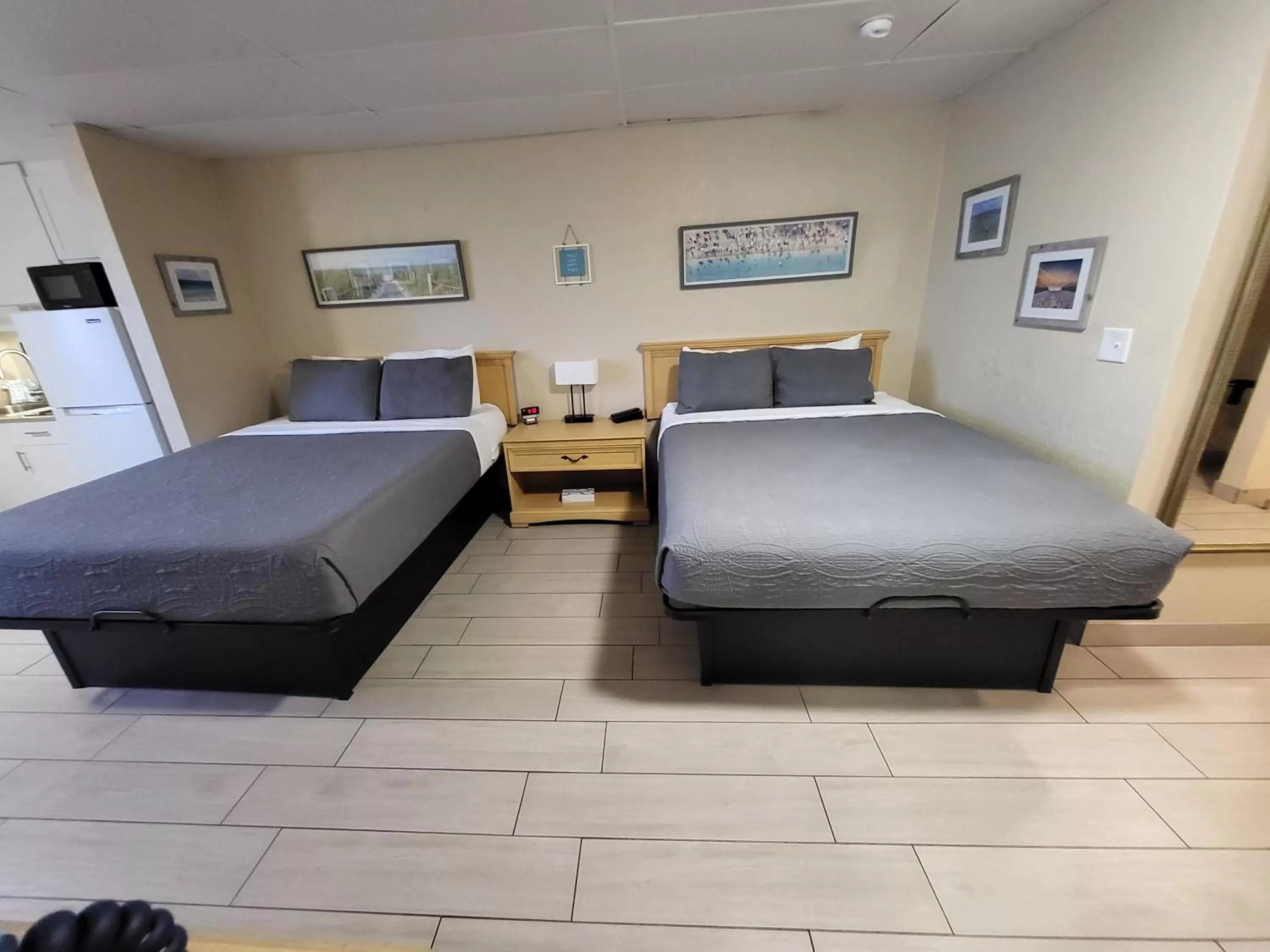 Bed in Beachside Hotel