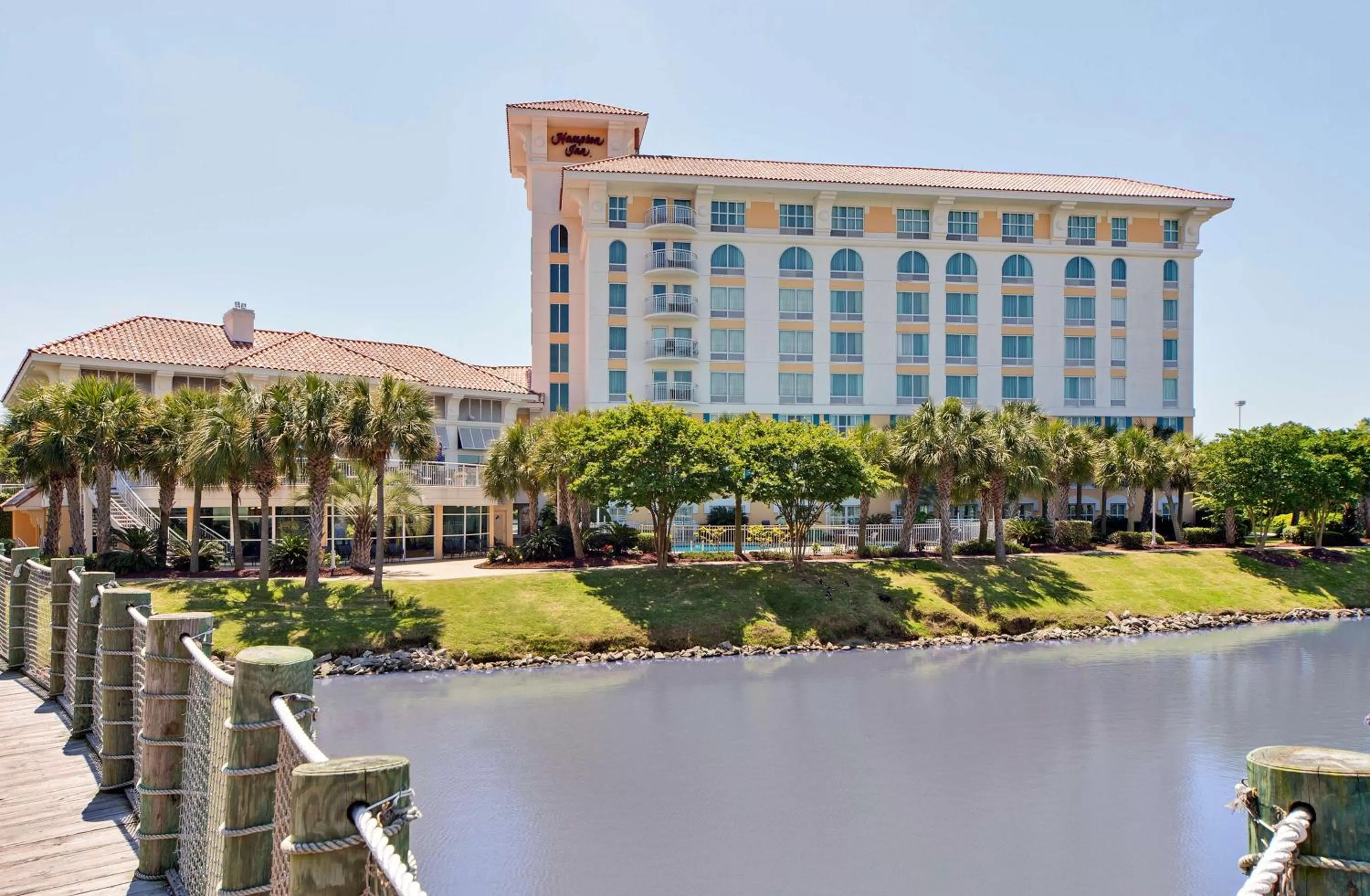 Property building in Hampton Inn Myrtle Beach Broadway at the Beach
