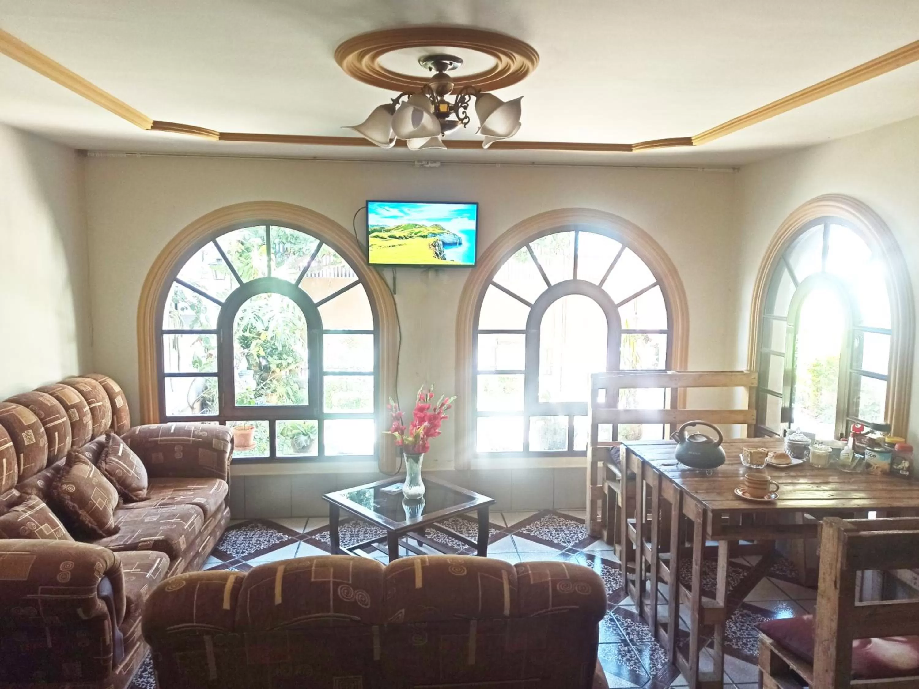 TV and multimedia, Seating Area in Residencial Moroni - Alojamiento en Cochabamba