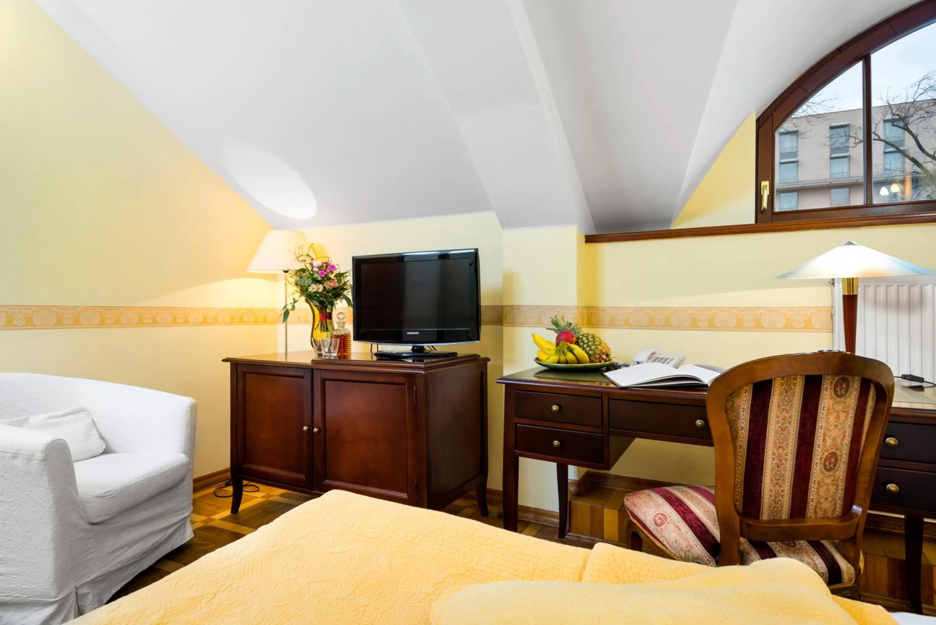 Bedroom, Bed in Hotel Maltański