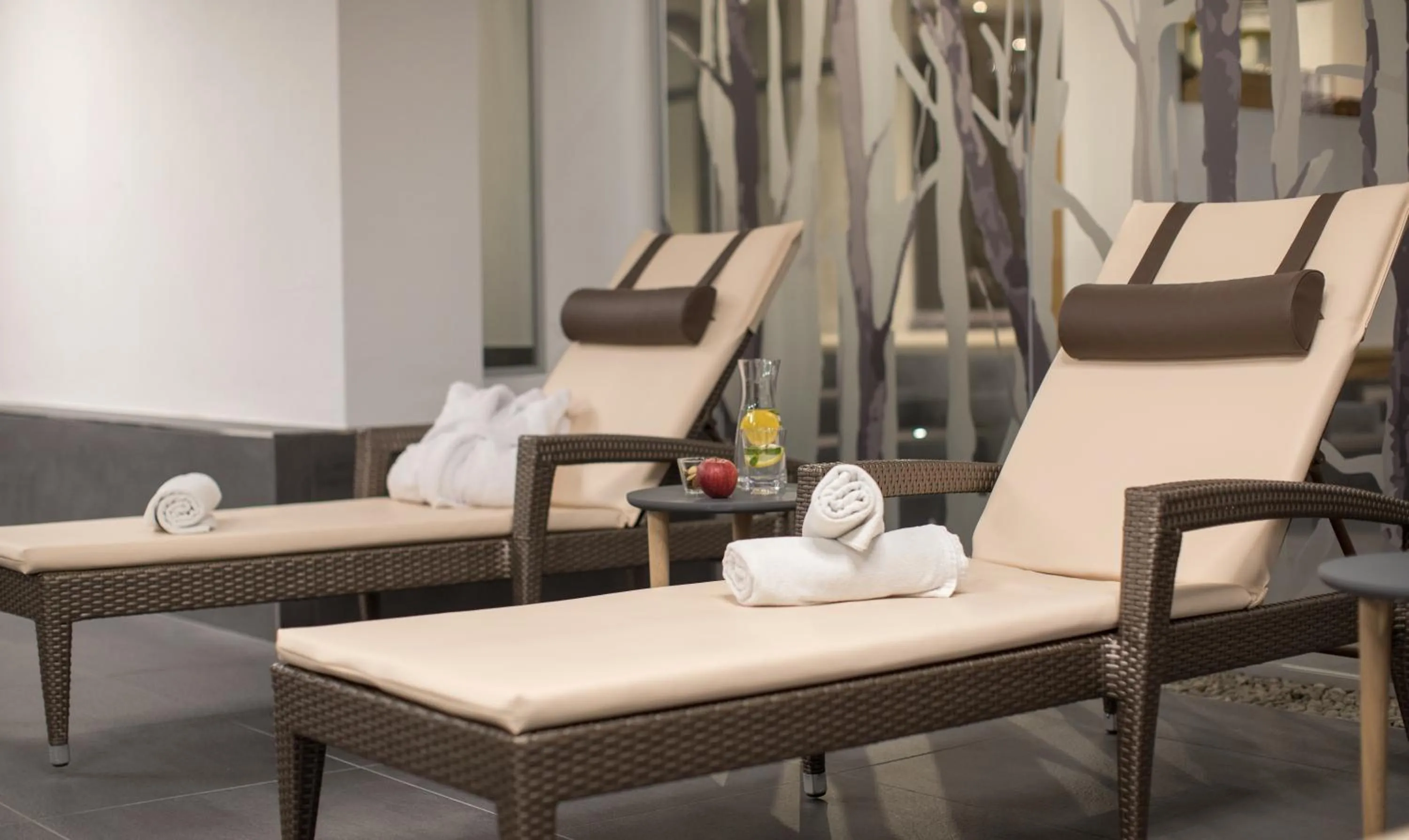 Spa and wellness centre/facilities in Hotel Der Waldhof