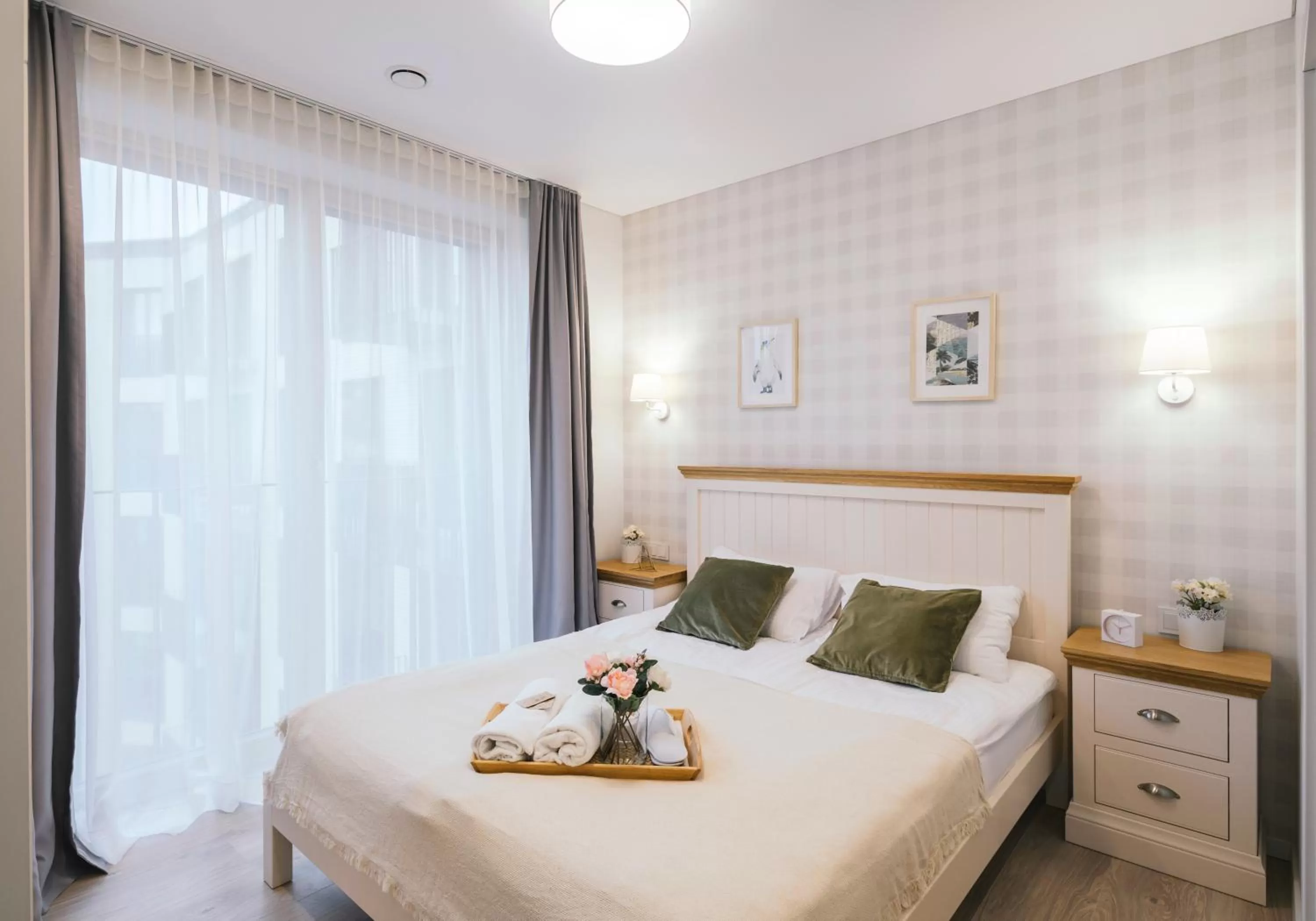 Bed in J14A I Rooms & Apartments AUTOMATED SELF CHECK-IN