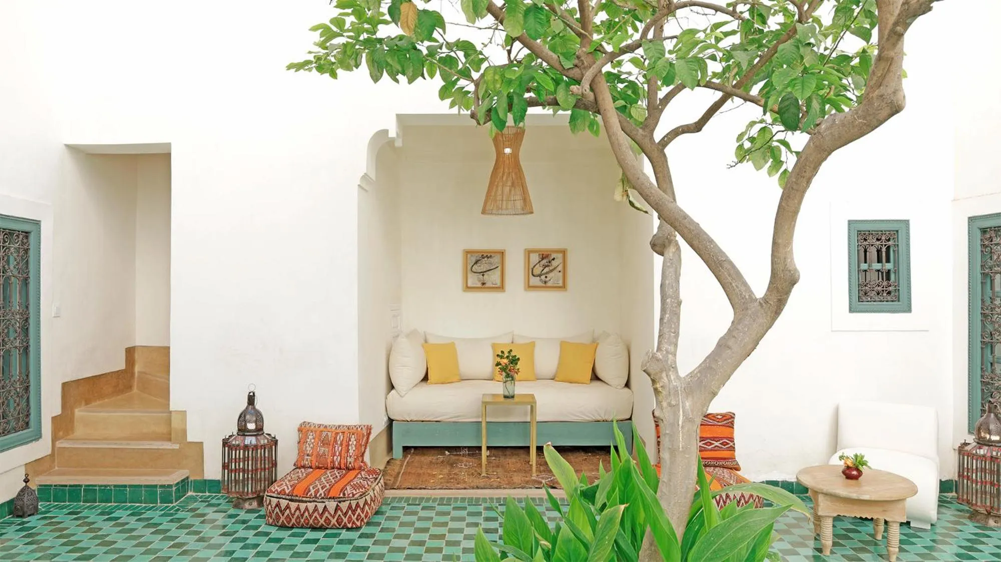 Patio in Hotel & Spa Dar Sara