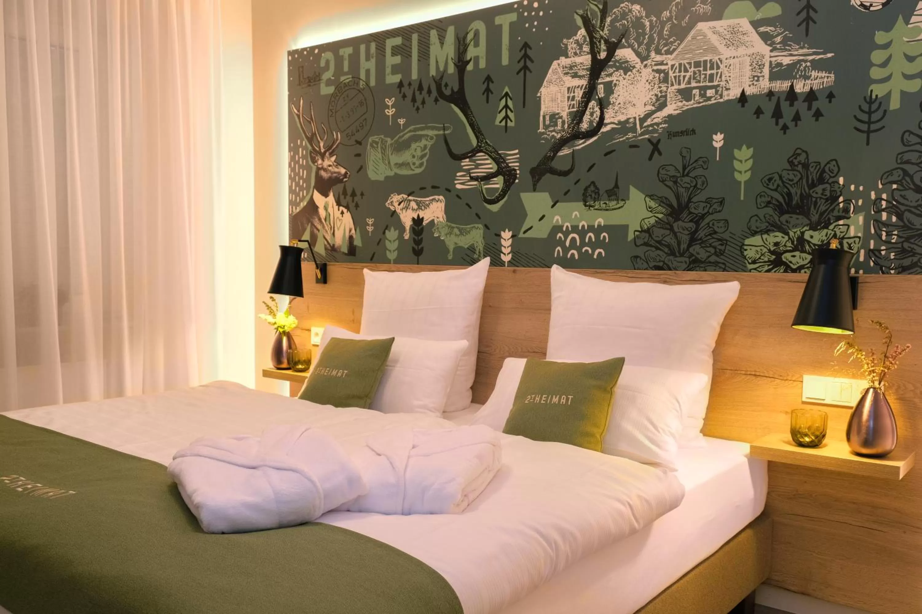 Suite with Balcony - single occupancy in 2tHEIMAT - Hotel & Restaurant