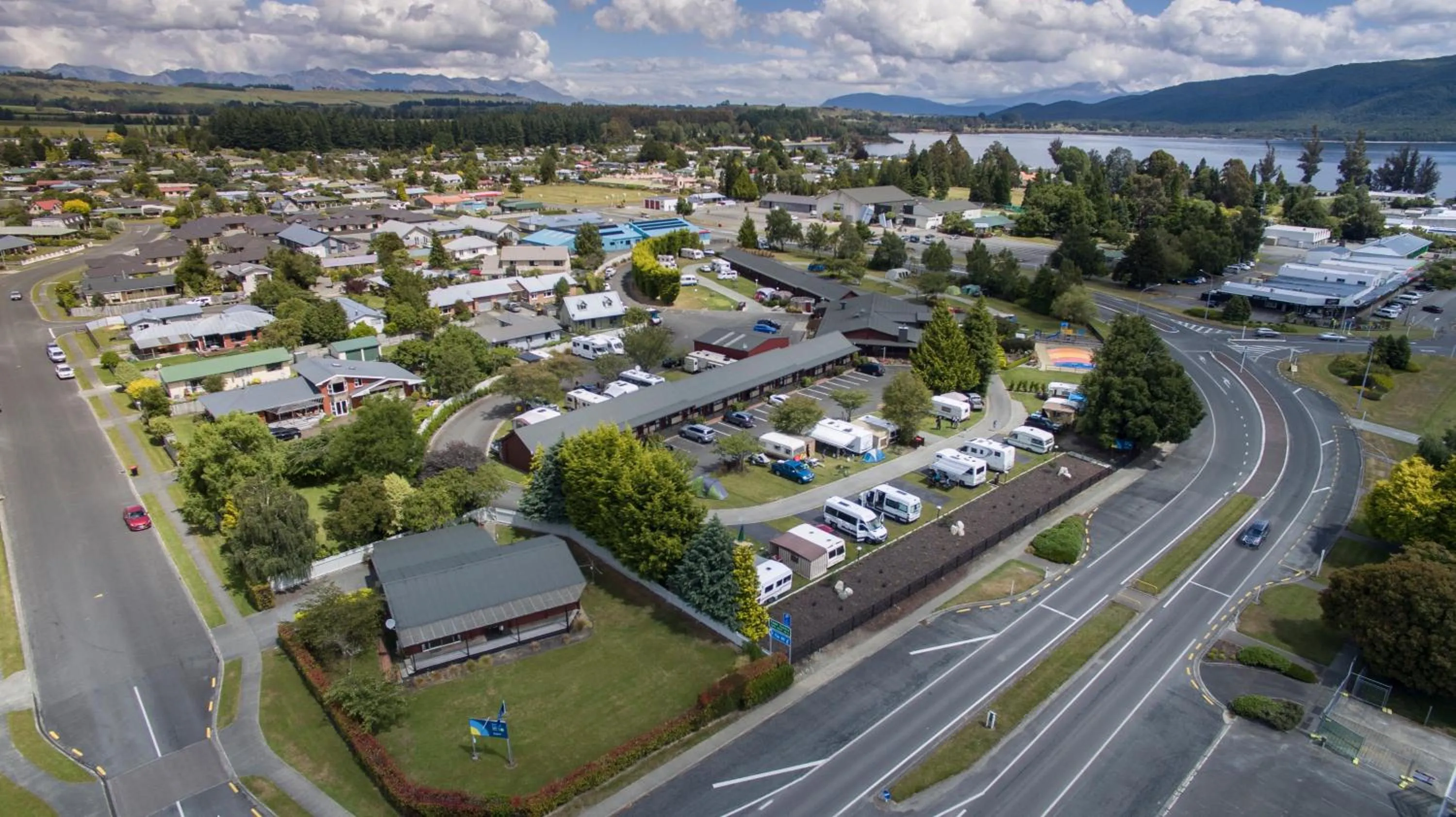 Property building in Te Anau Top 10 Holiday Park and Motels