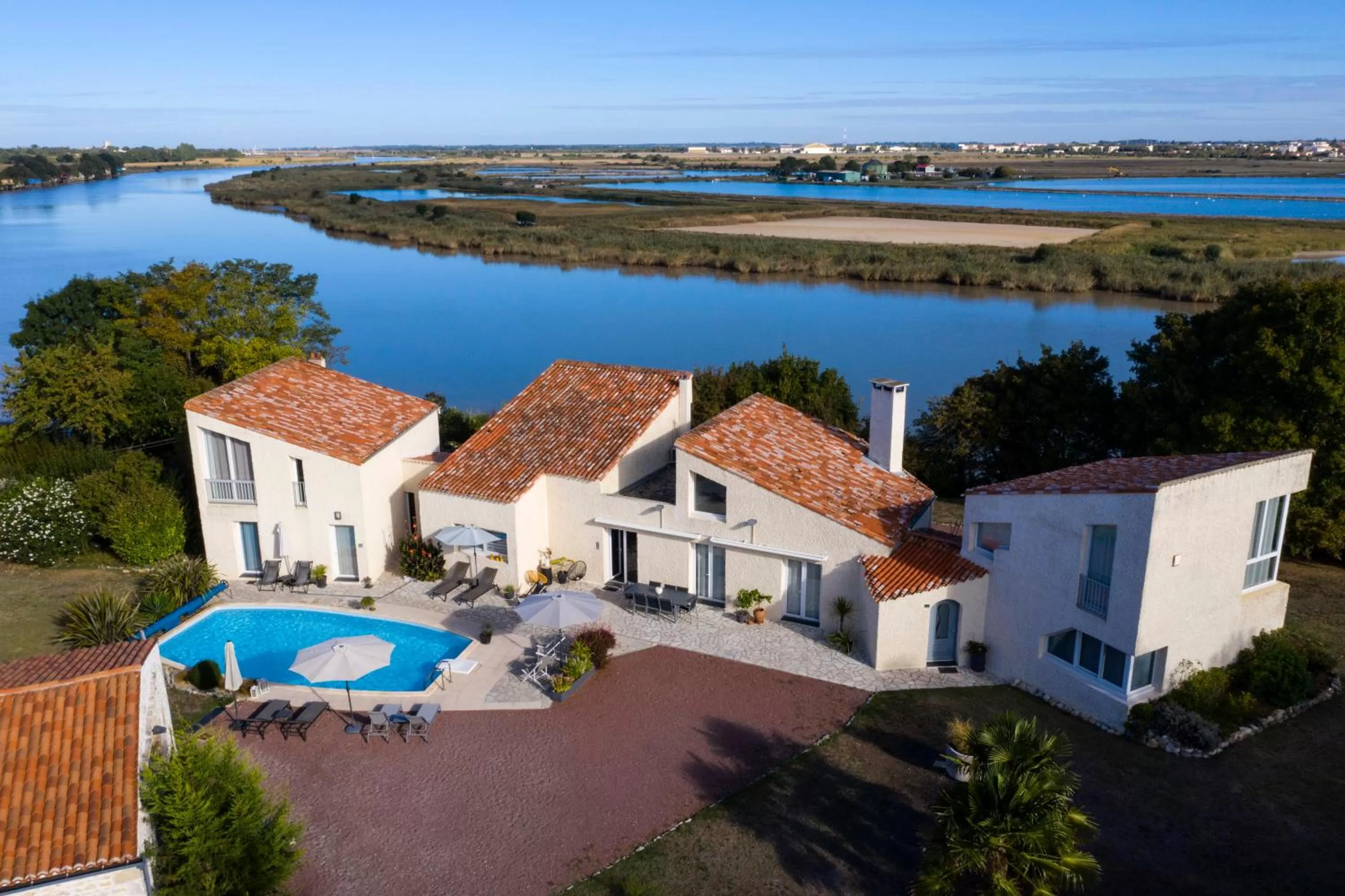 Bird's eye view in La Charentine