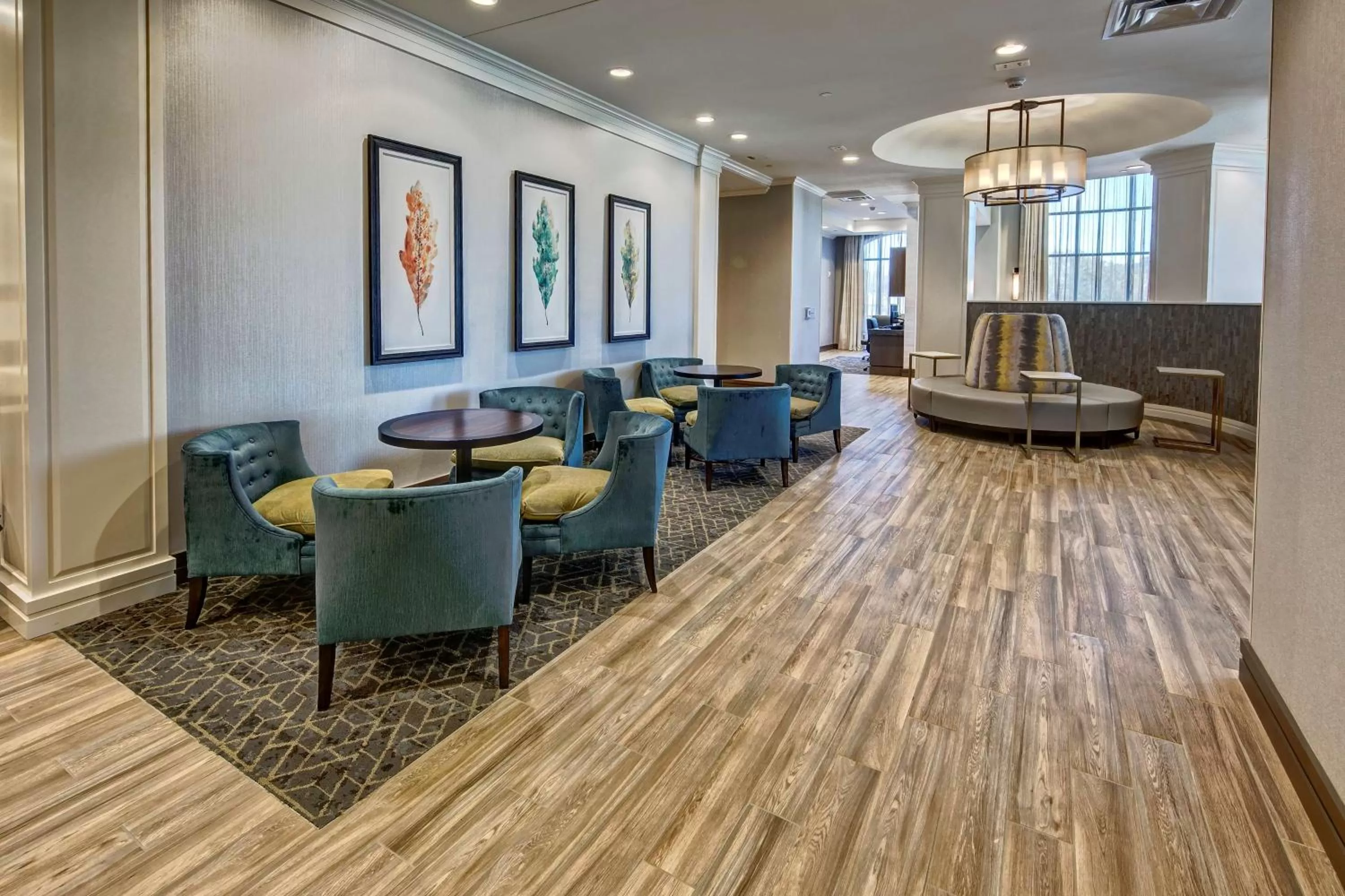 Lobby or reception in Hampton Inn & Suites Franklin Berry Farms, Tn