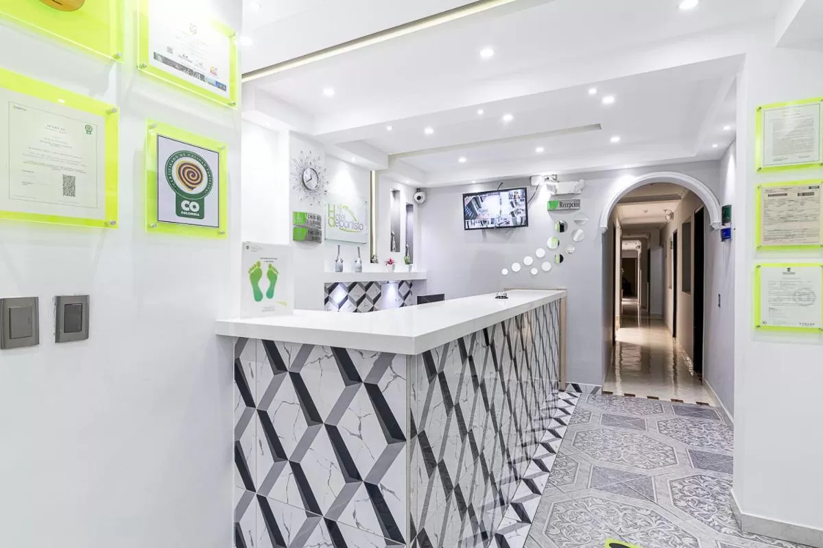 Lobby or reception in Hotel El Deportista