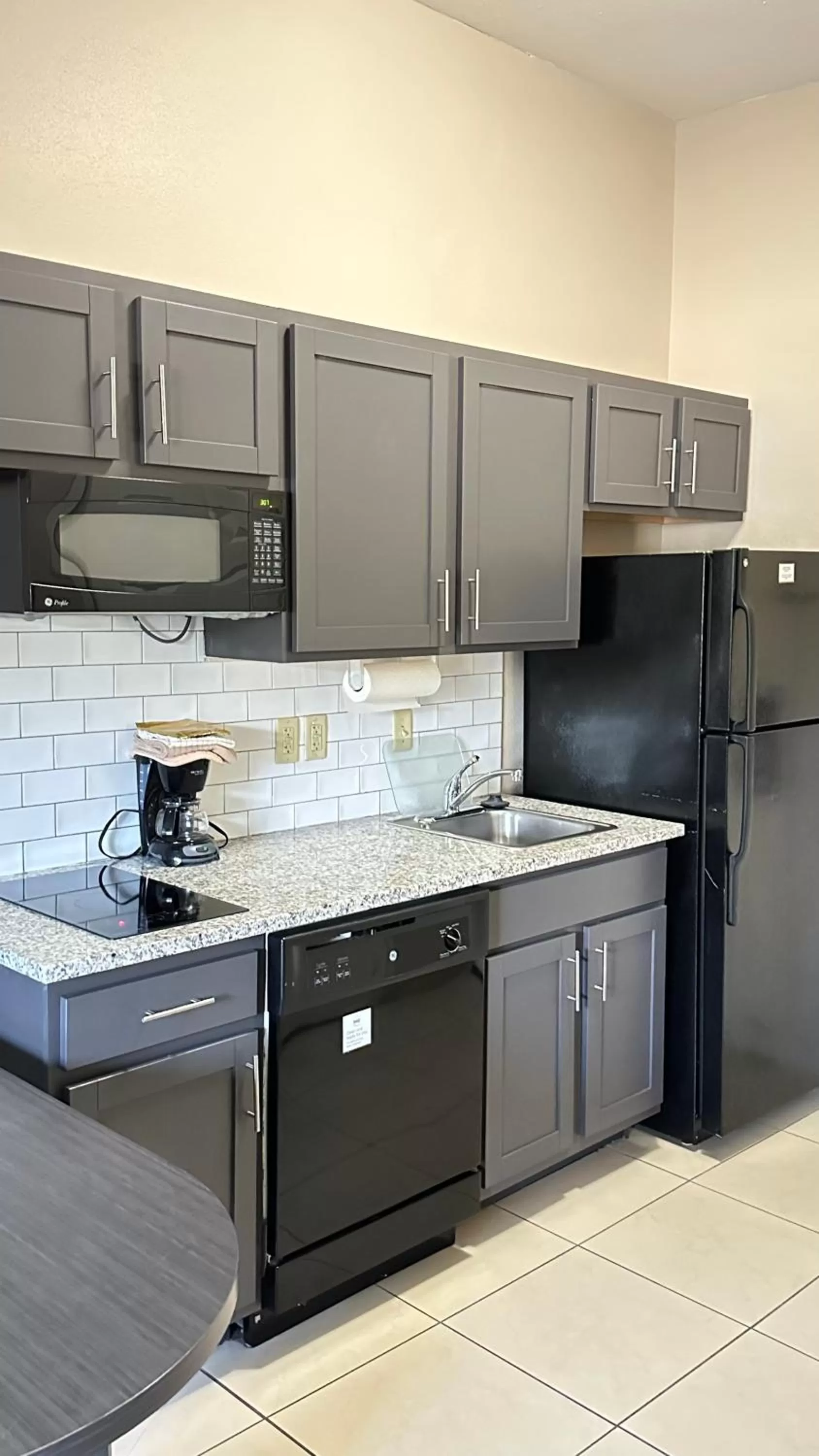Kitchen or kitchenette in Candlewood Suites South Bend Airport by IHG