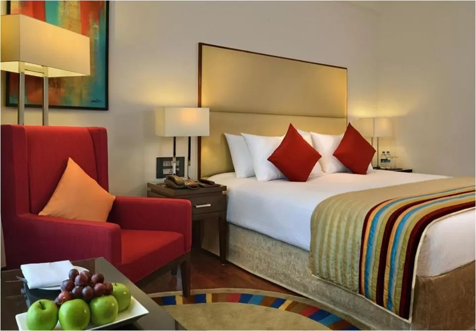 Bed in Hotel Claresta