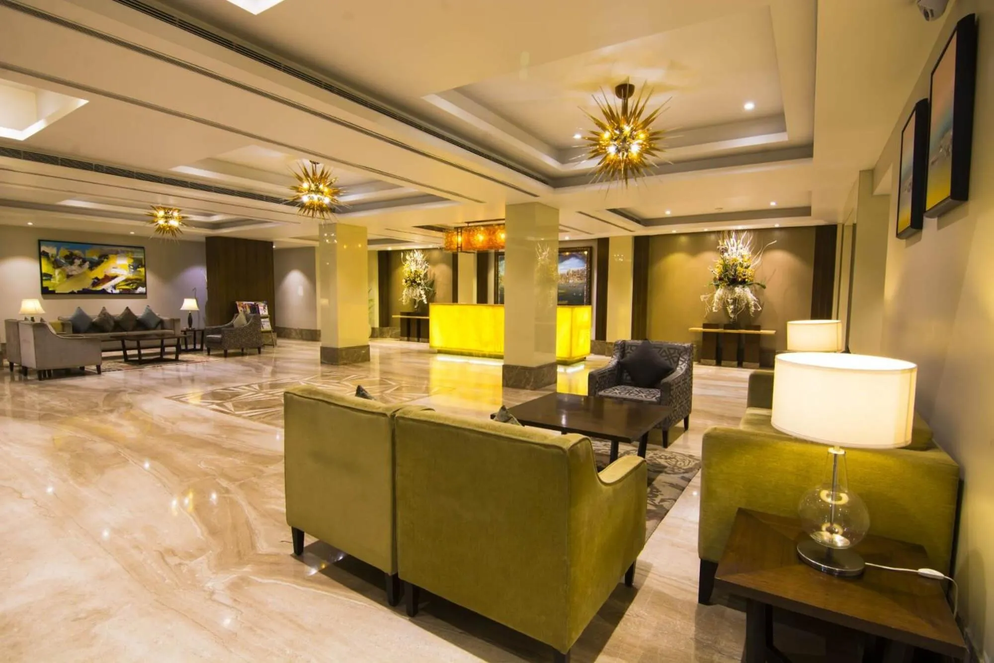 Lobby or reception in The India Benares