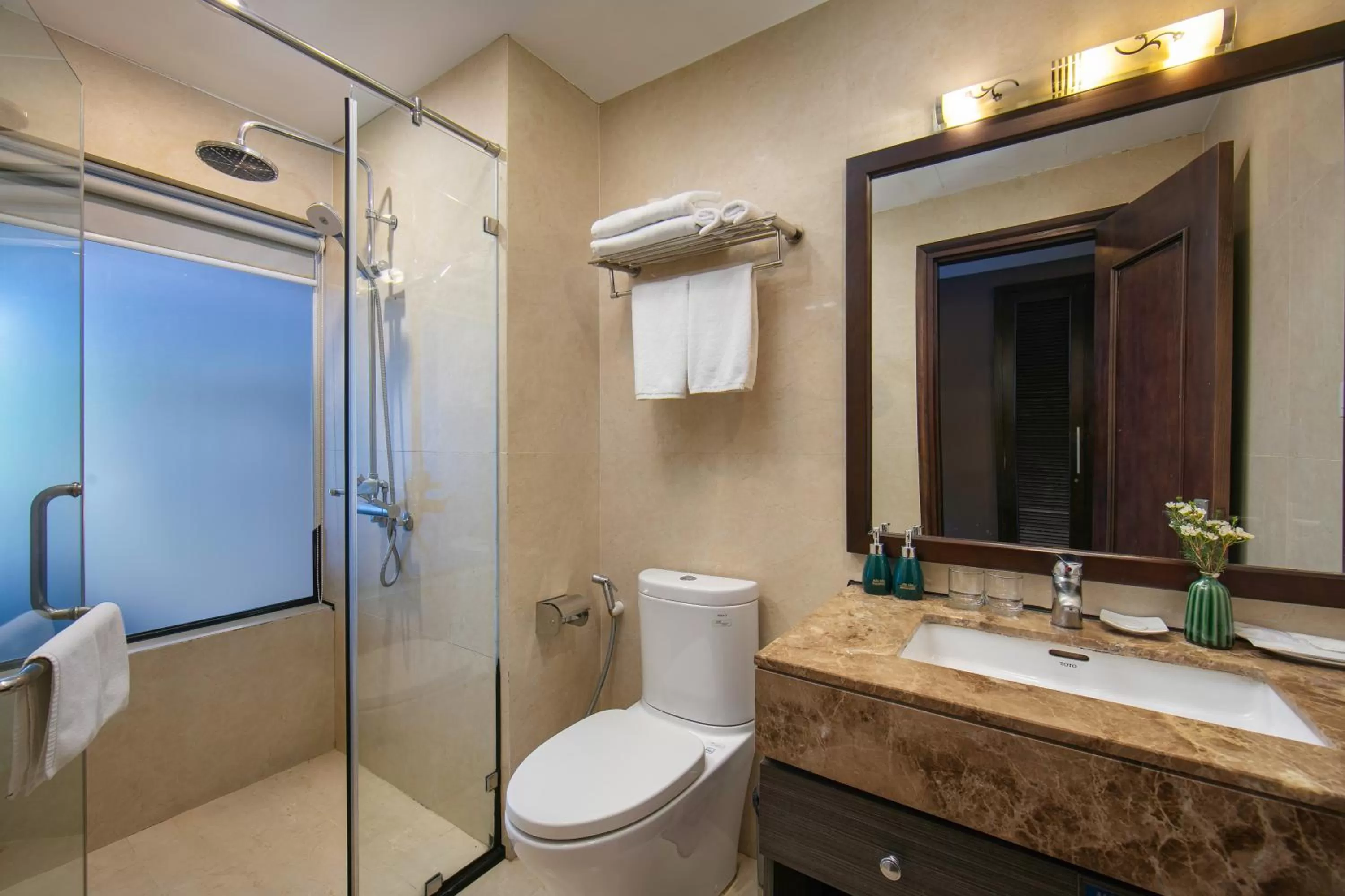 Bathroom in Blubiz Hotel