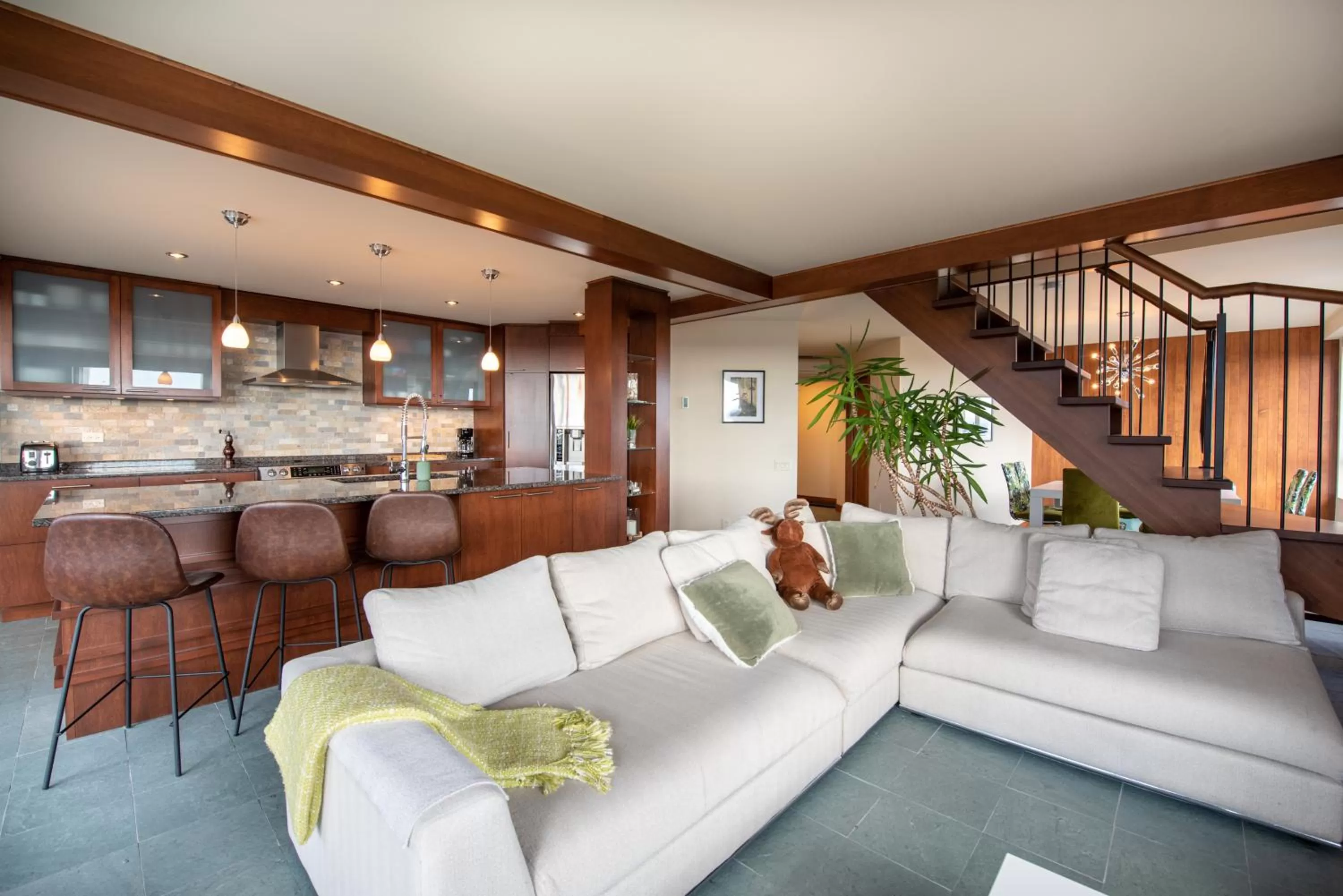 Family Suite with Balcony in Hébergement Mont-Ste-Anne Condos