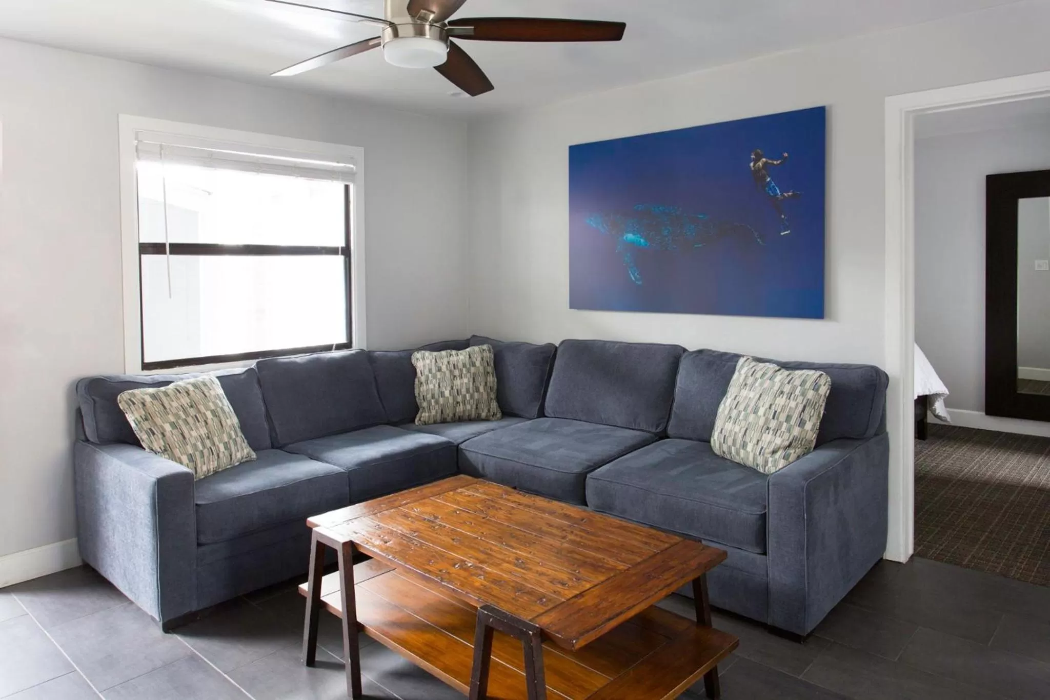 Living room in Beach Haven