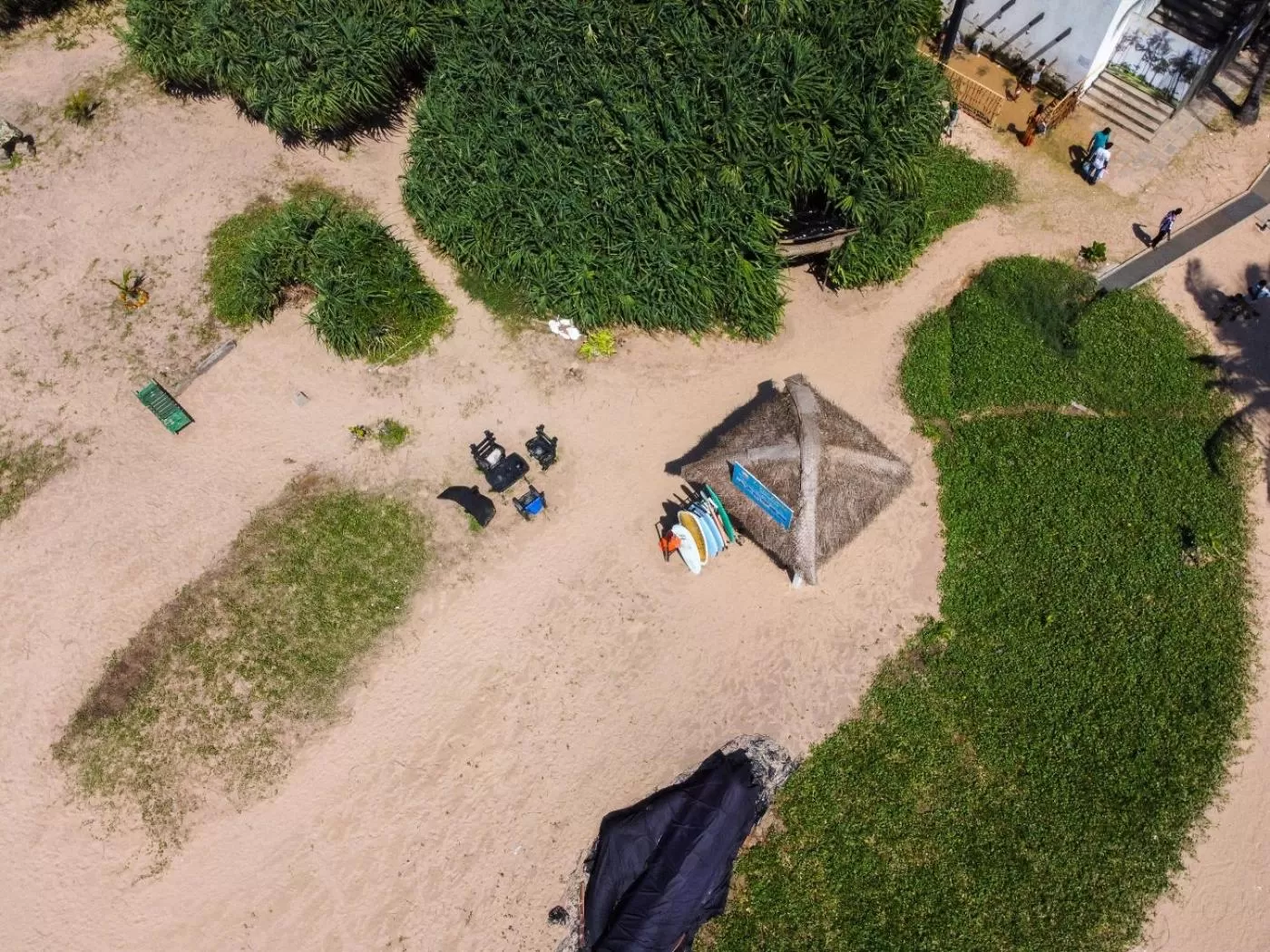 Bird's eye view in Chami Villa Bentota