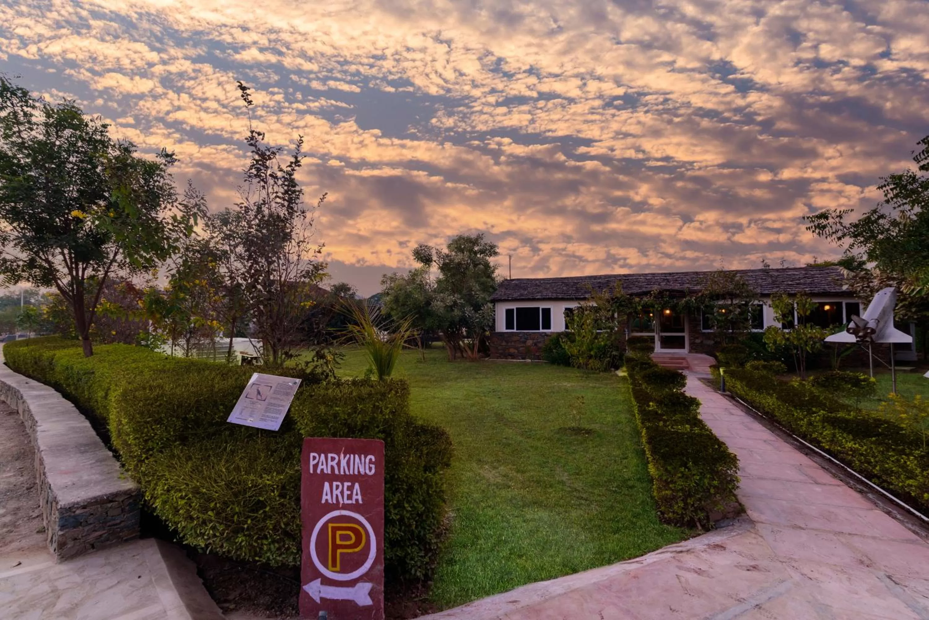 Property building in Astroport Sariska Treetop by Eight Continents