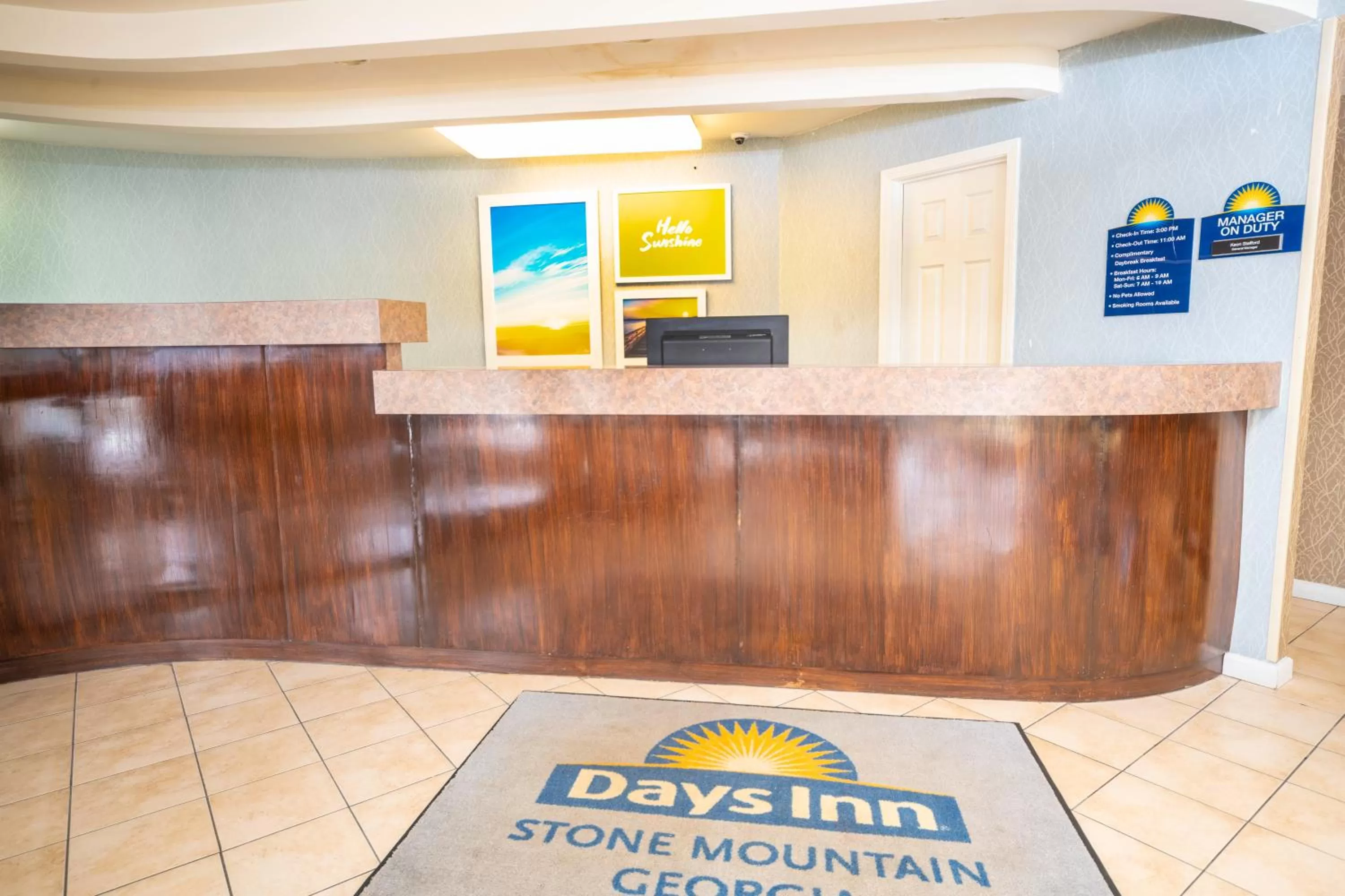 Staff in Days Inn by Wyndham Atlanta Stone Mountain