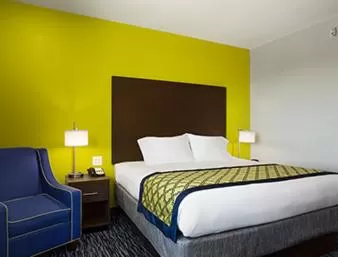 Photo of the whole room, Bed in Hawthorn Suites by Wyndham San Angelo