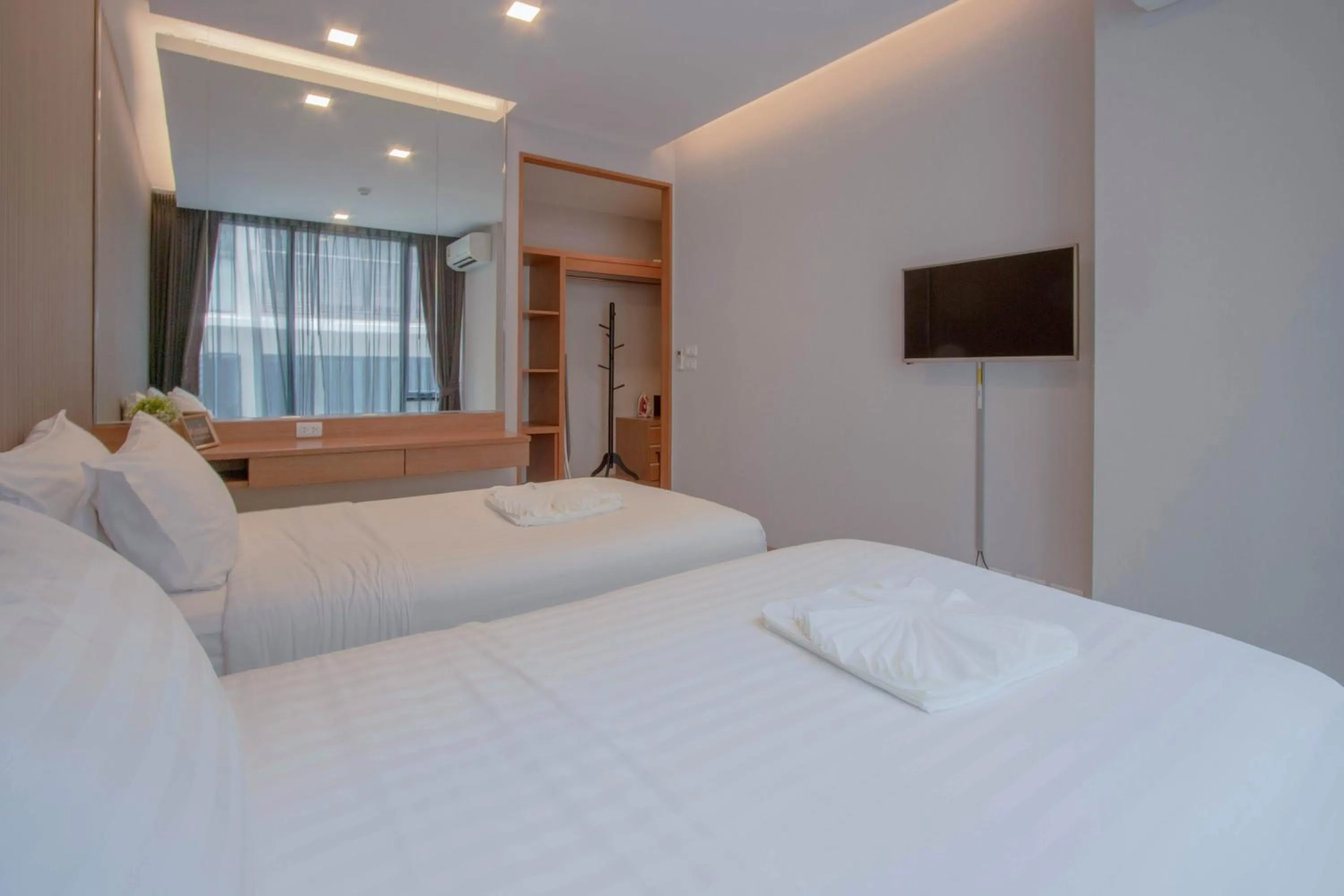 Bed in Kepler Residence Bangkok