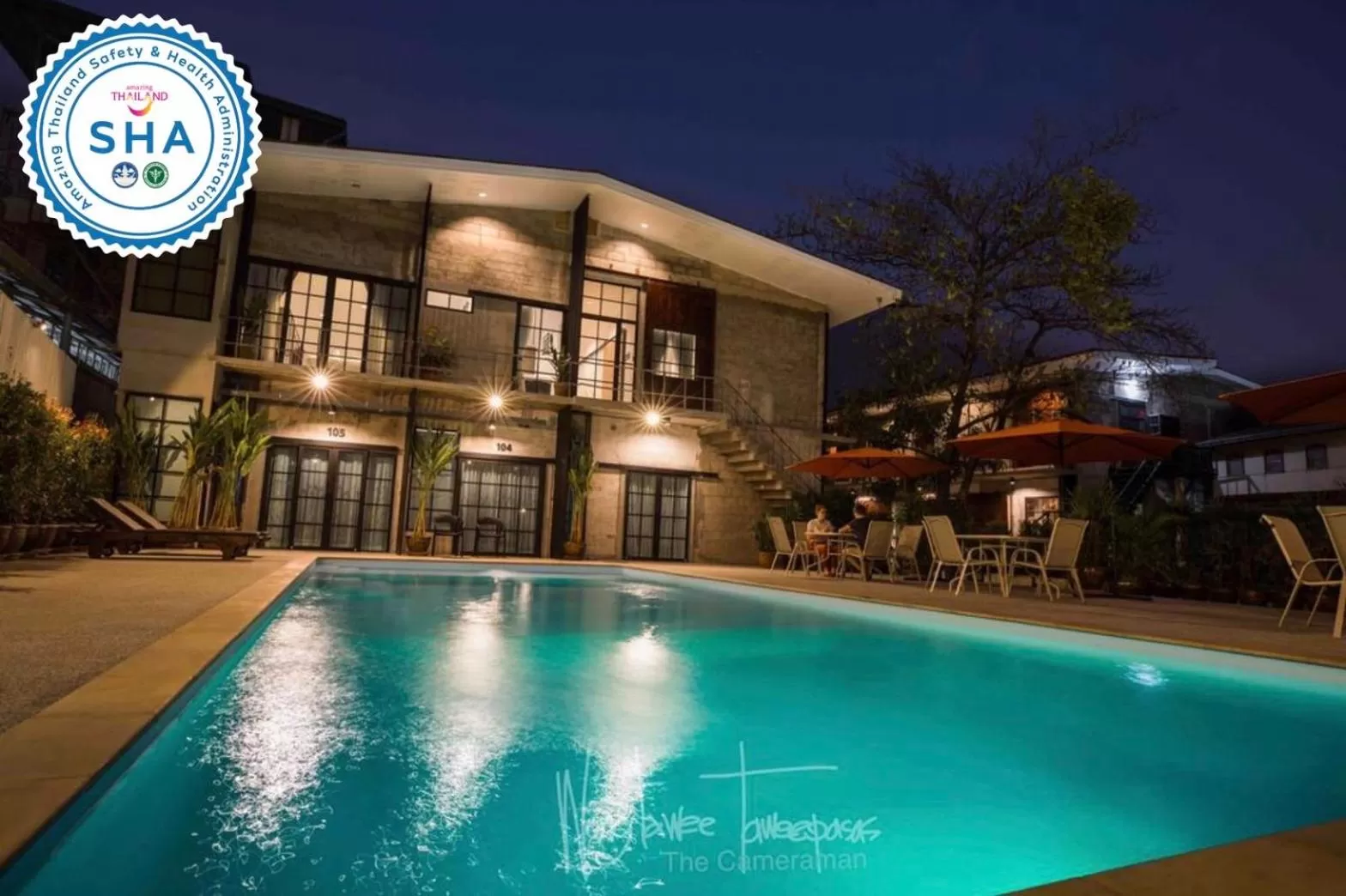 Swimming pool in The Warehouse Chiang Mai