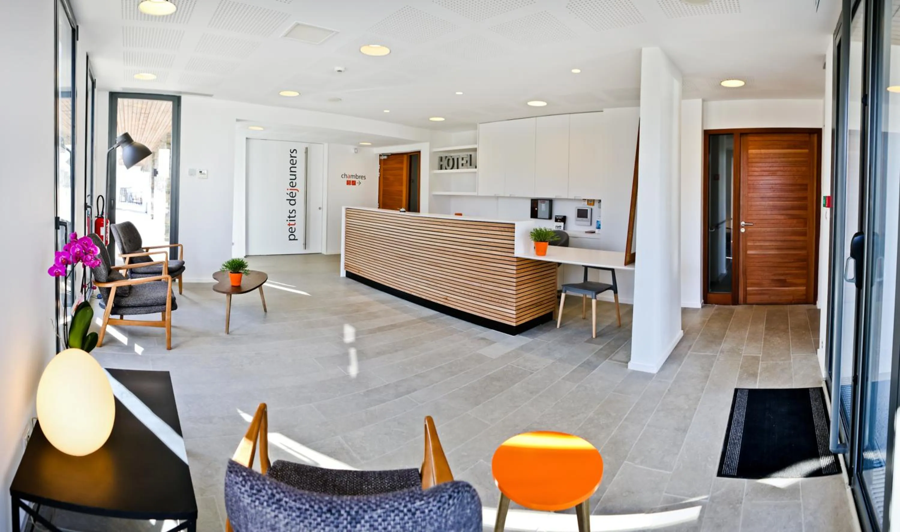 Lobby or reception in Hotel Restaurant Santiago