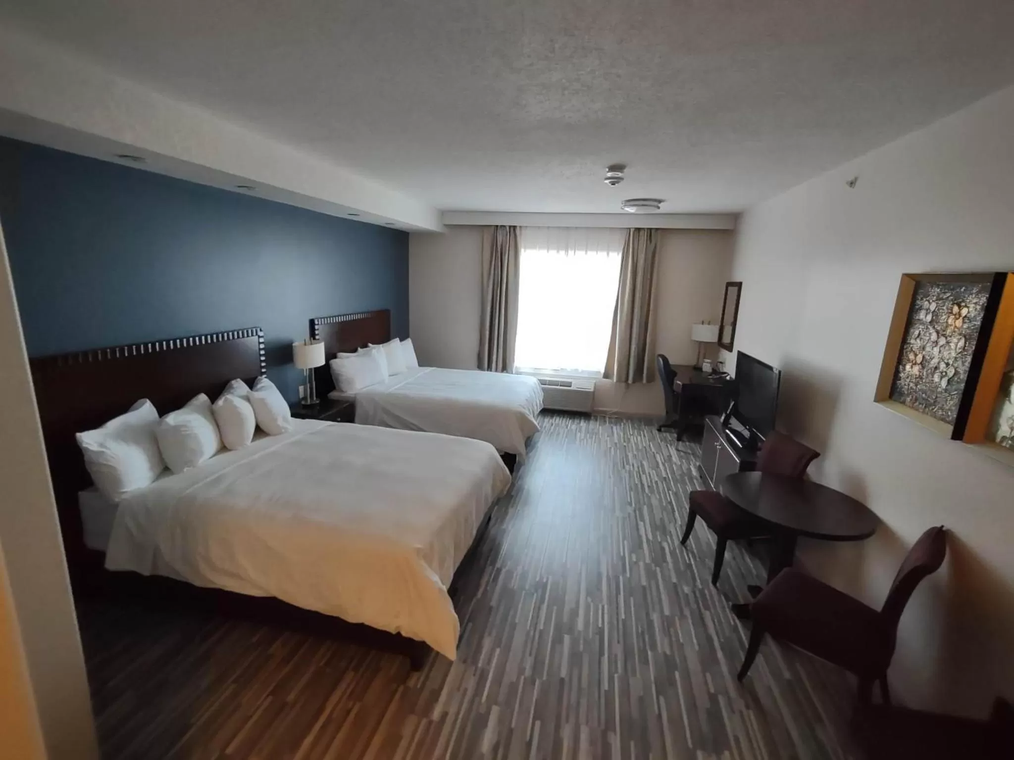 Bed in Days Inn & Suites by Wyndham Fort Saskatchewan