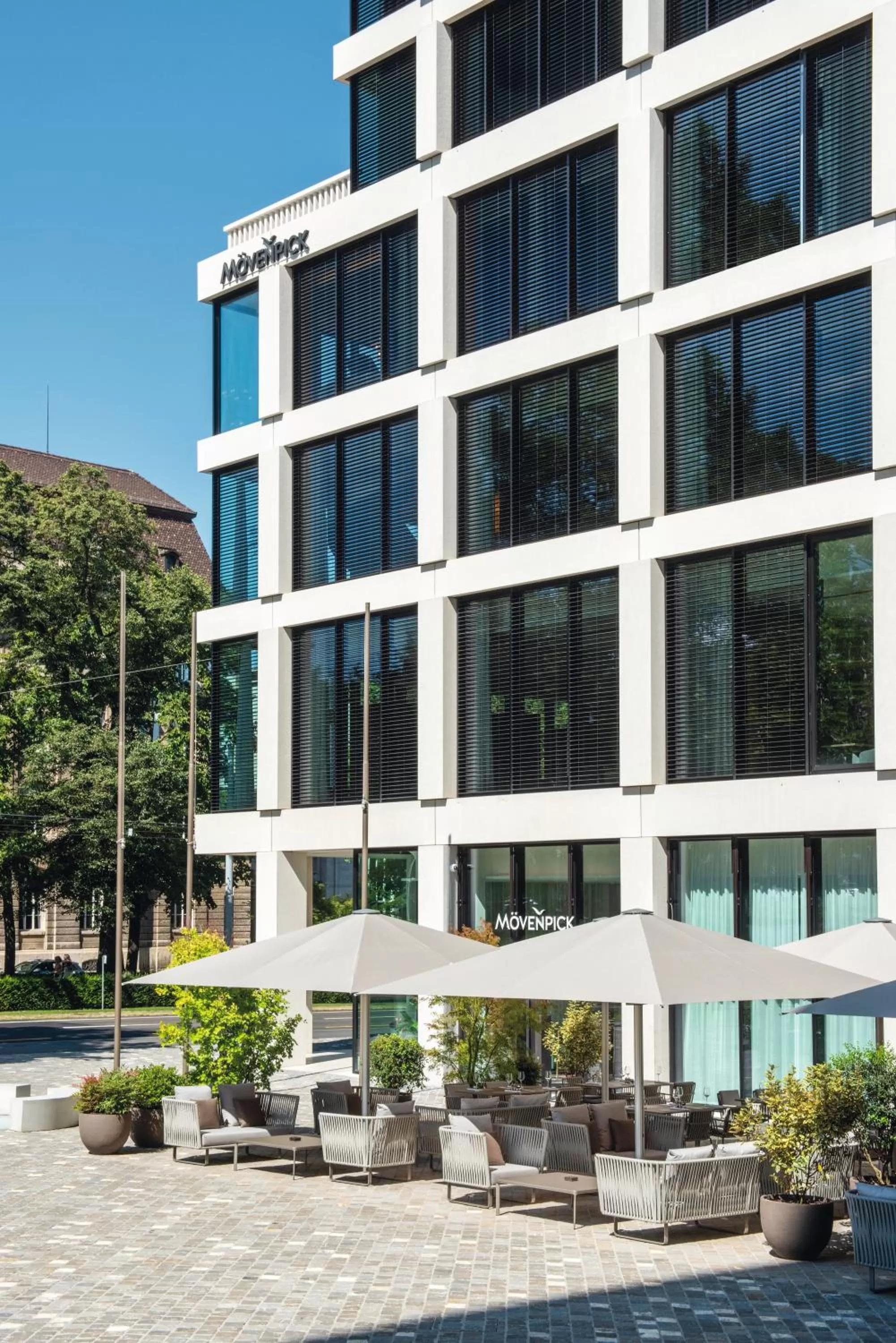 Property building in Mövenpick Hotel Basel