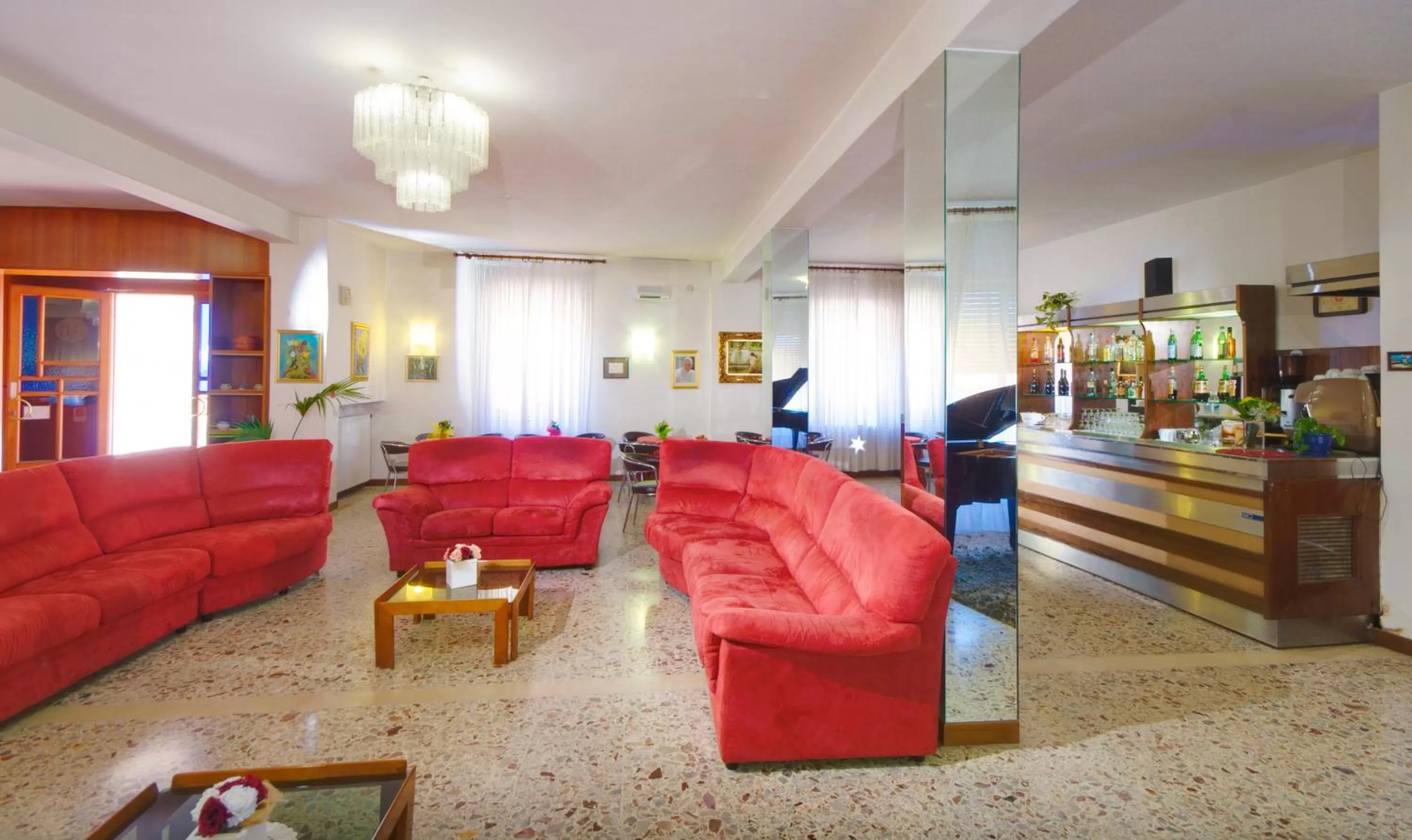 Lounge or bar in San Gabriele