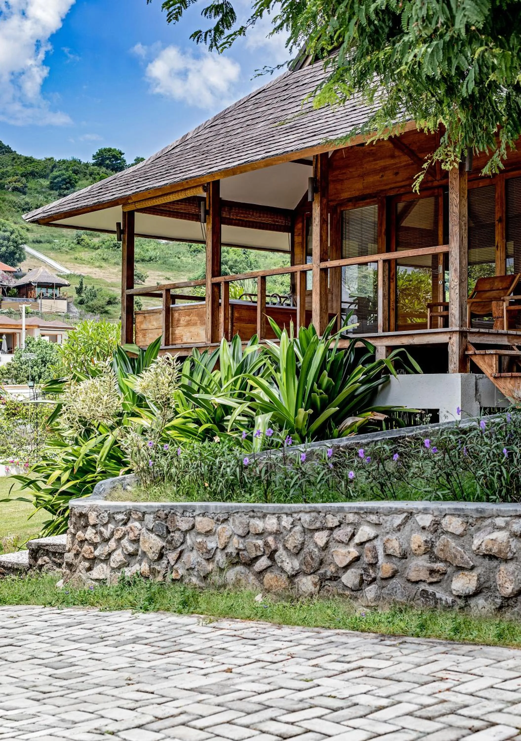 Property building in Kokomo Resort Gili Gede