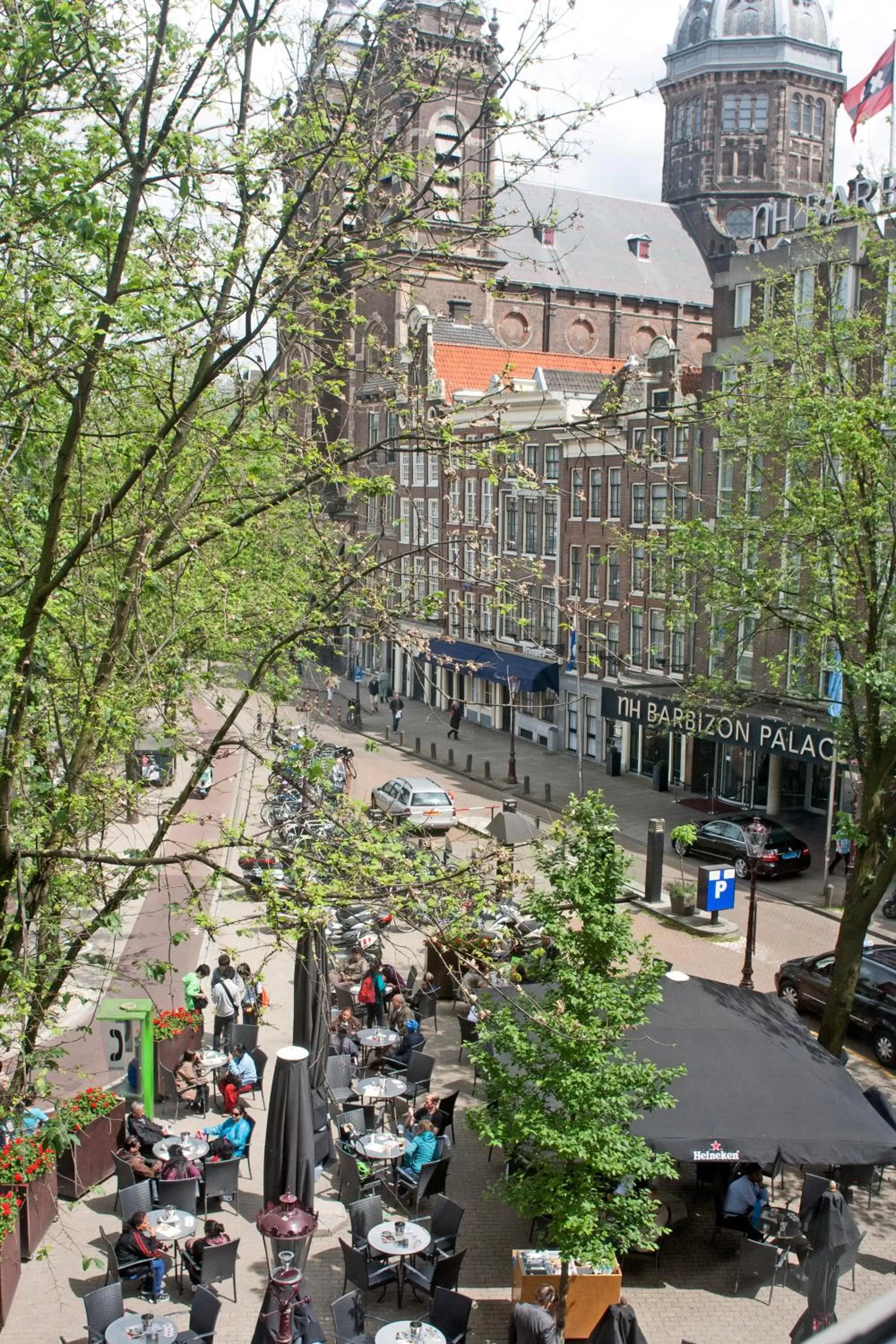 View (from property/room) in Hotel Prins Hendrik