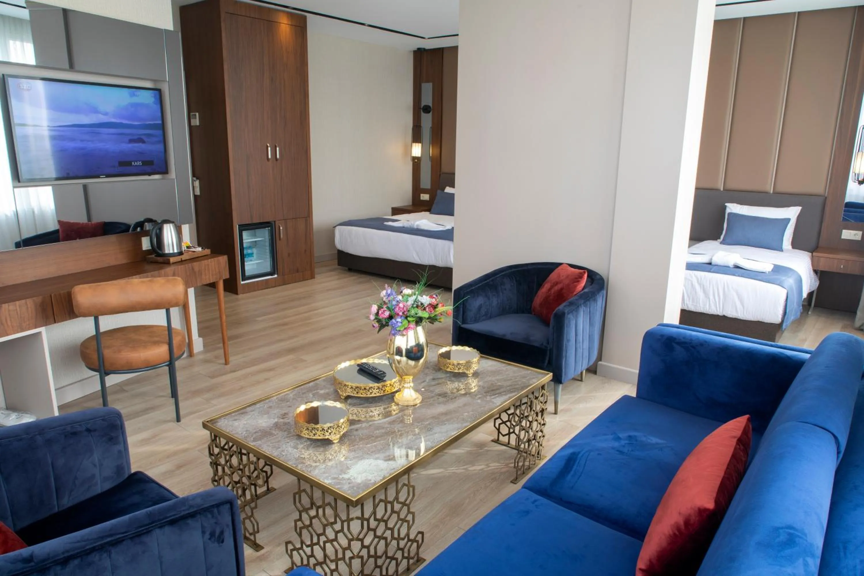 Living room, Bed in Martinenz Hotel