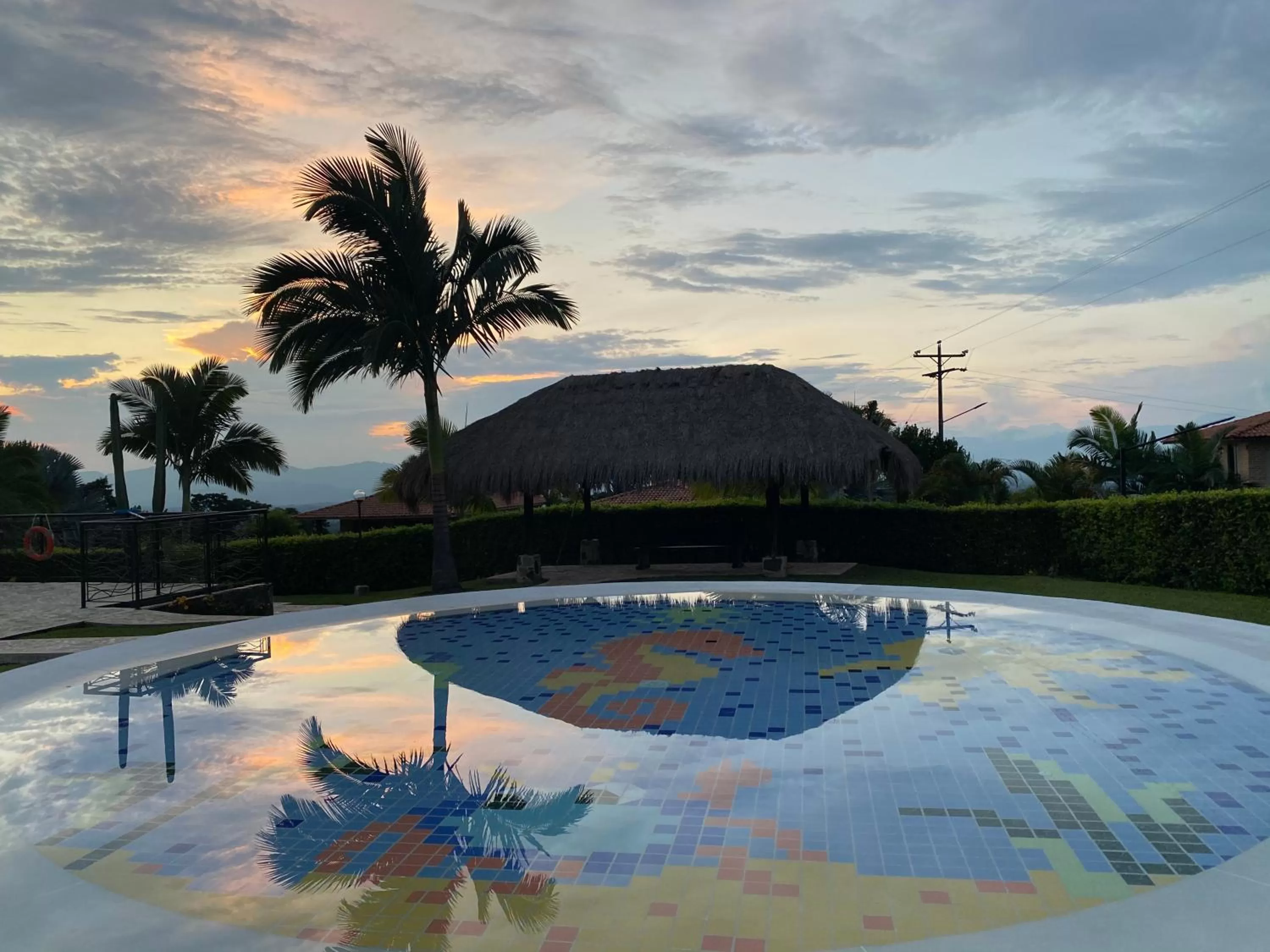 Swimming pool in La Victoria Hotel Campestre