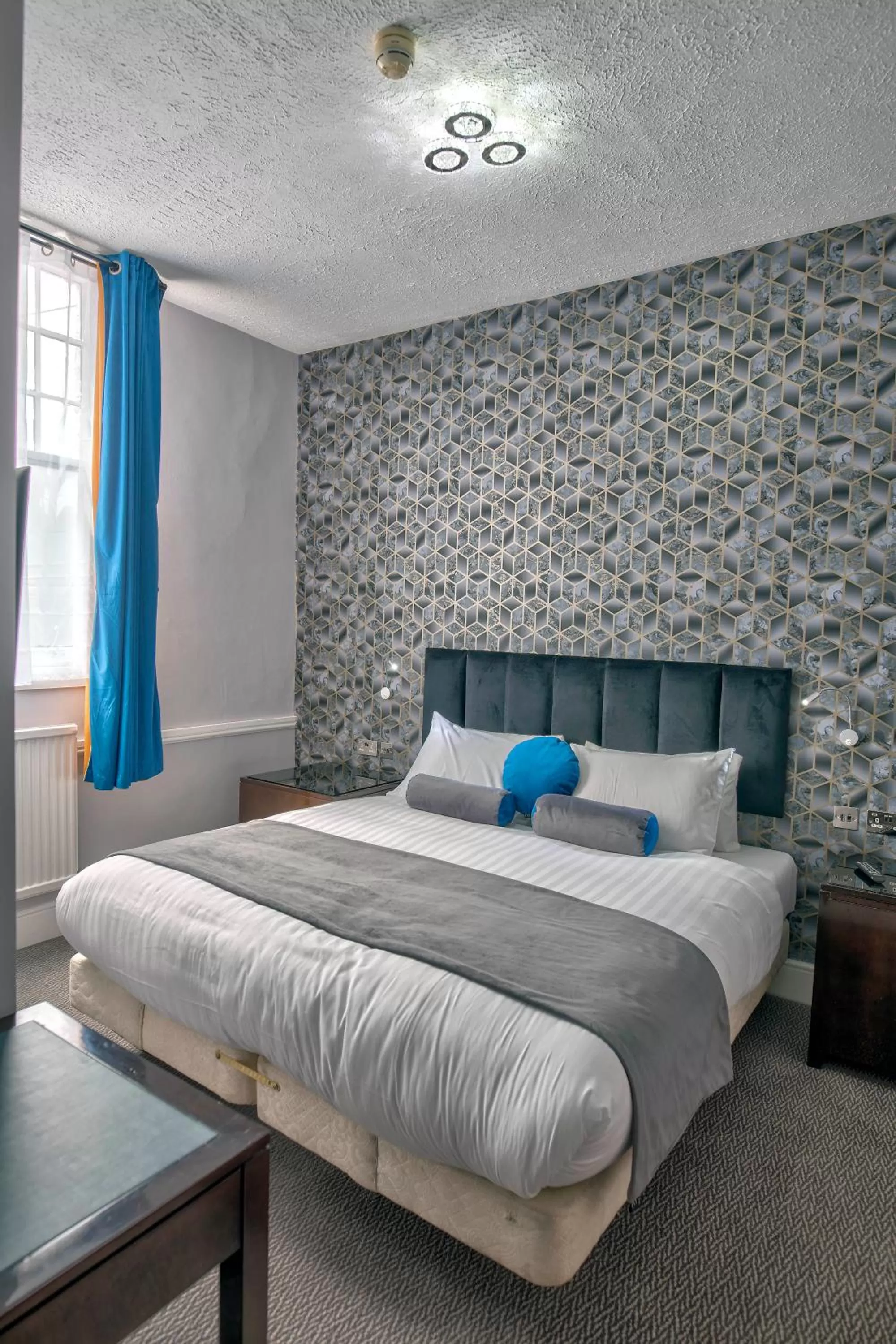 Bed in The Bridge Hotel