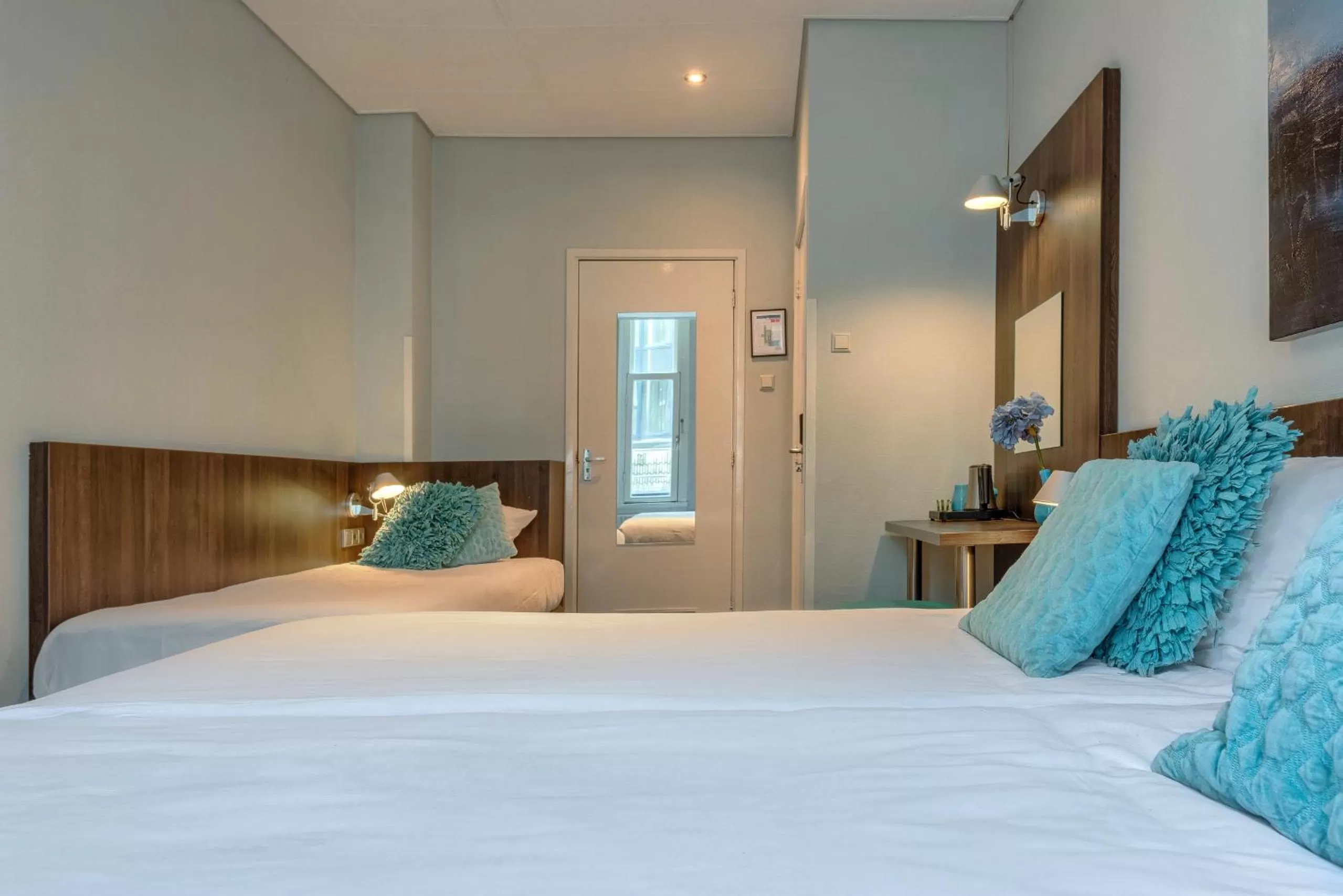 Bed in Hotel Damsquare