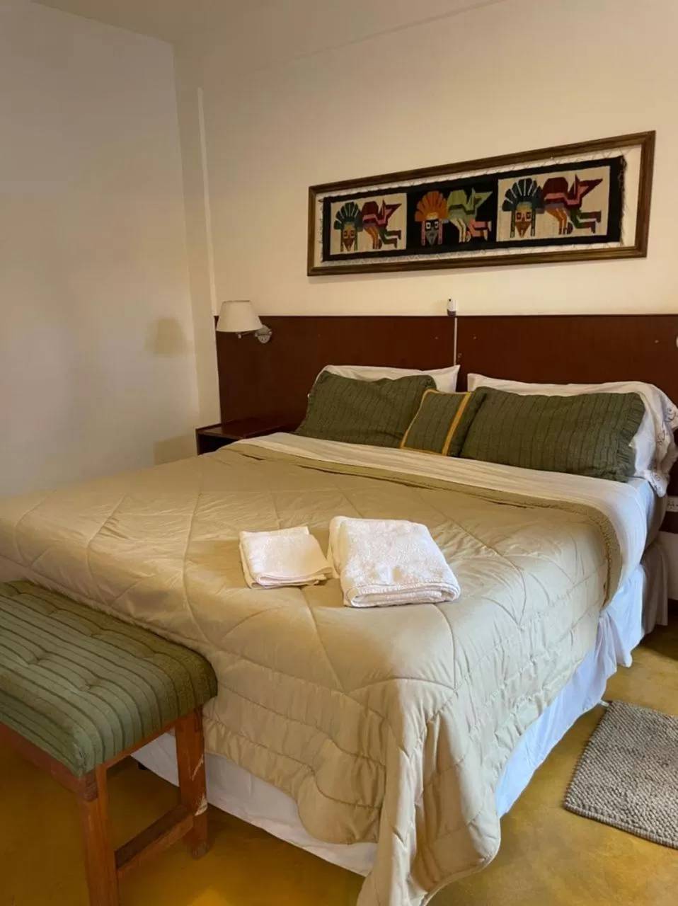 Bed in Hostal Andino - Adults Only