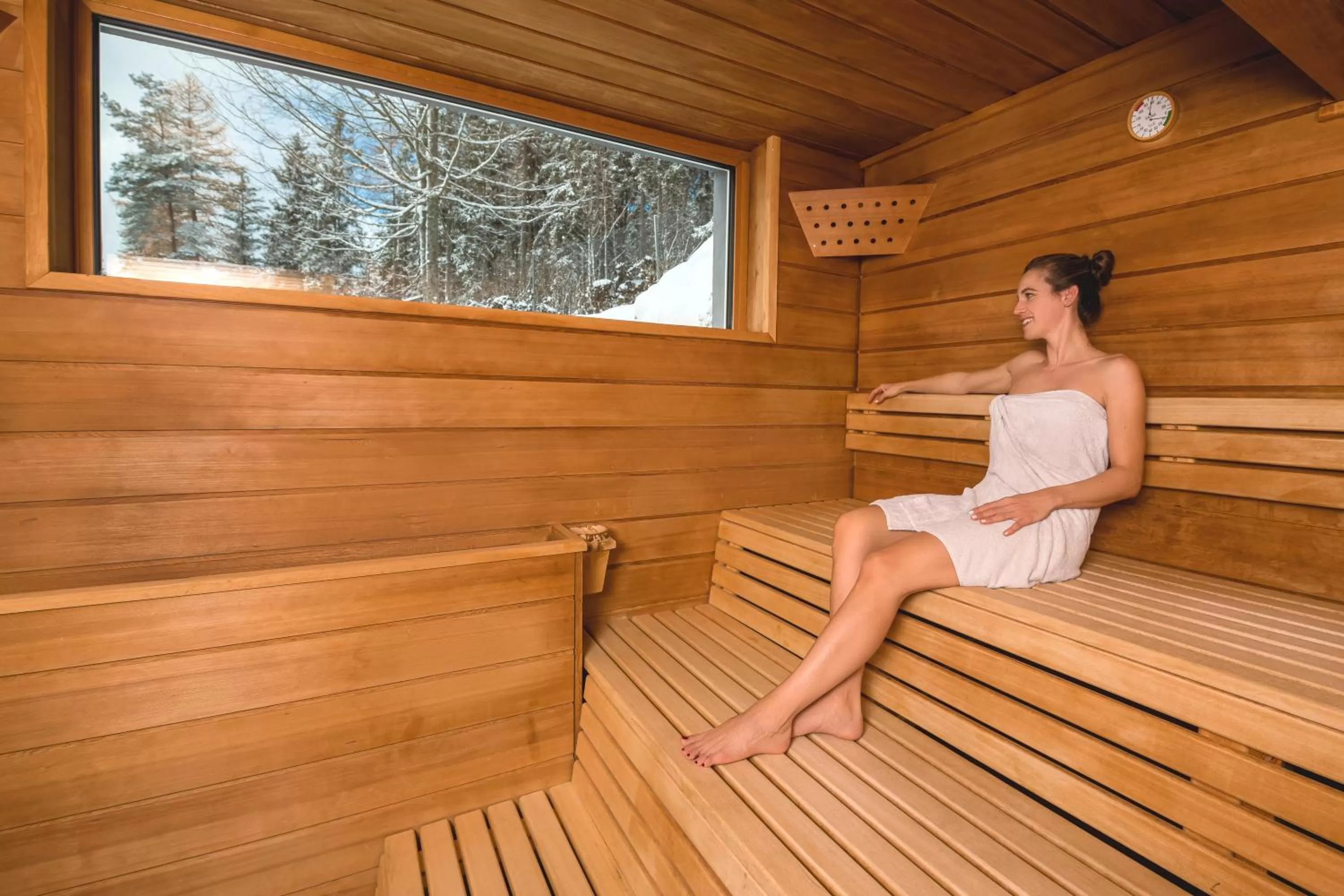 Sauna in Hotel Vier Jahreszeiten am Schluchsee