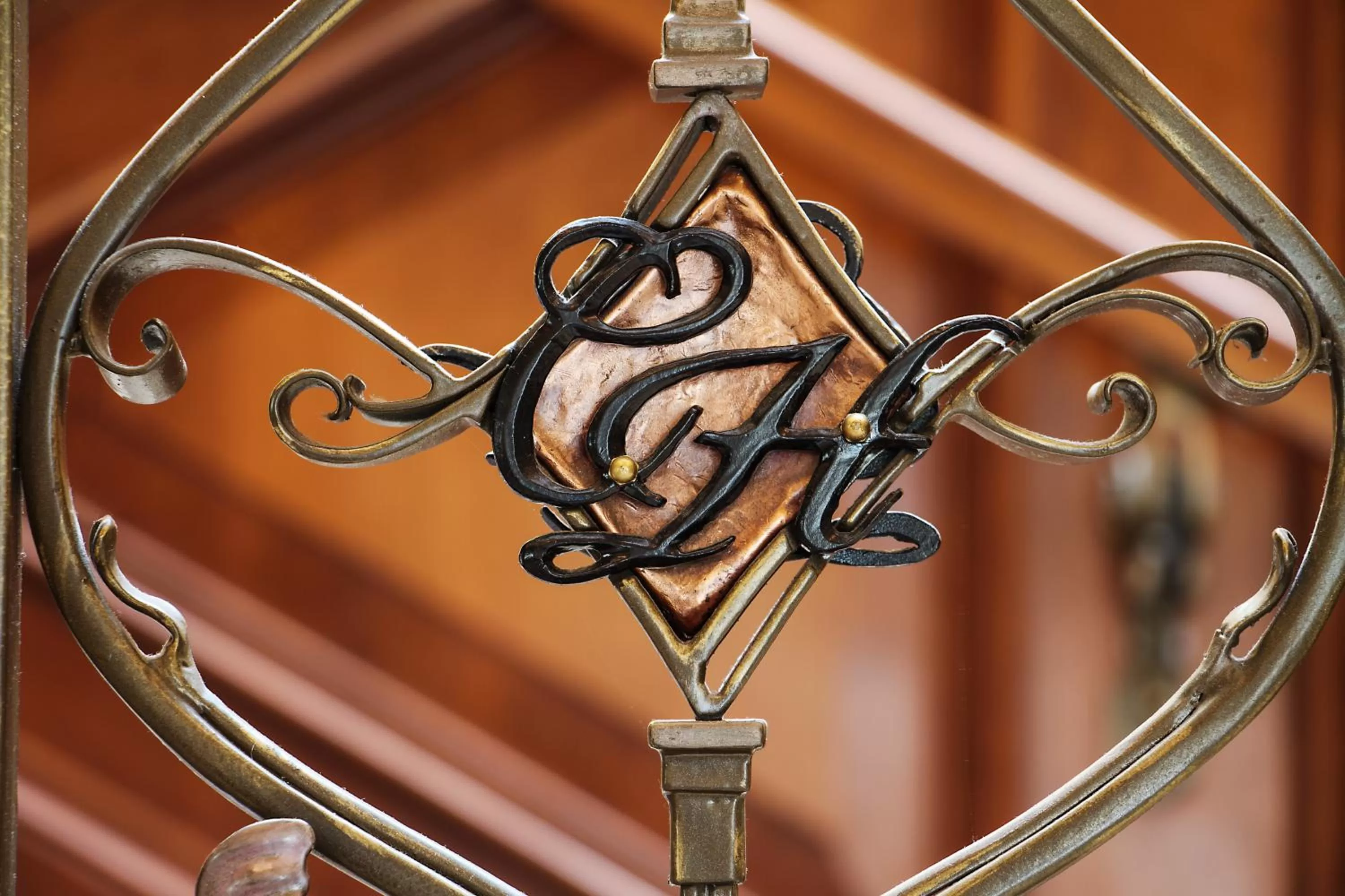 Decorative detail in Carlton Hotel