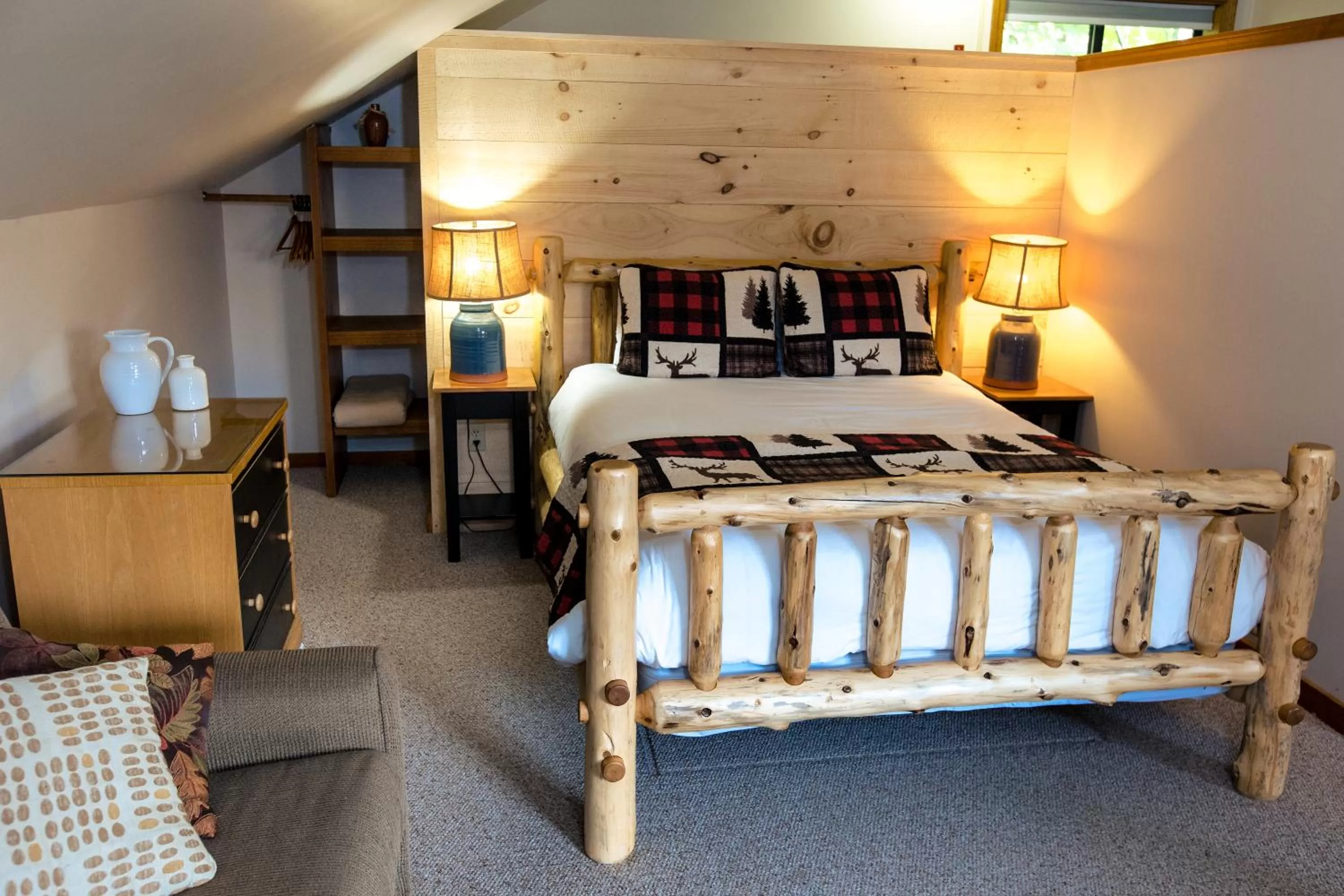 Bed in The Snowed Inn