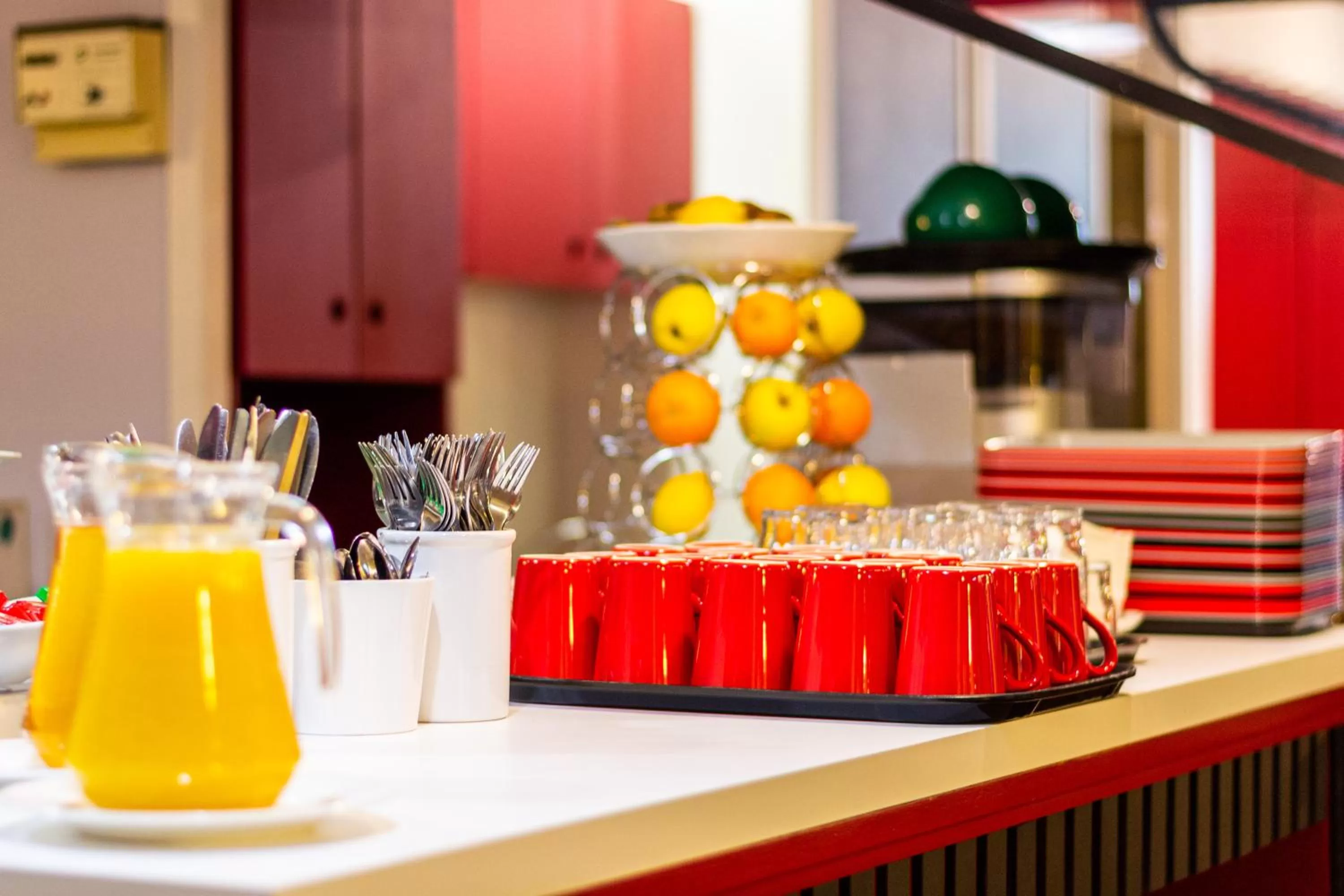 Buffet breakfast in initial by balladins La Roche-sur-Yon