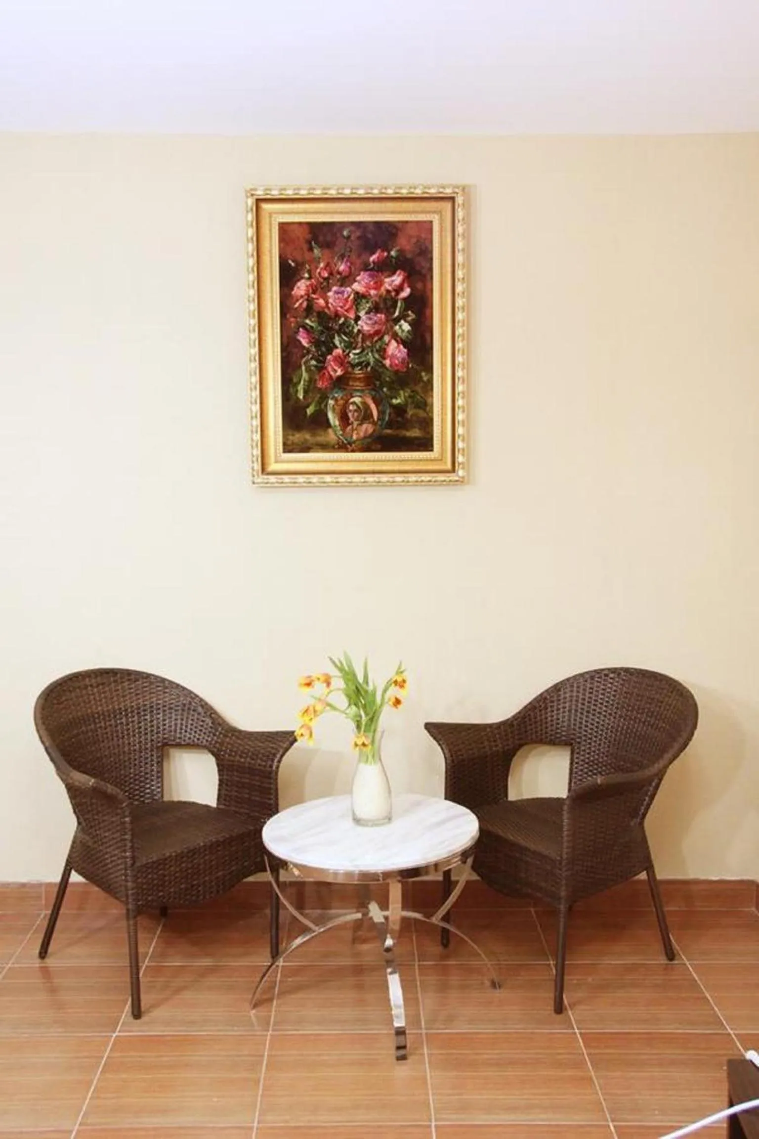 Seating area in Visiting Card Hotel & Resort