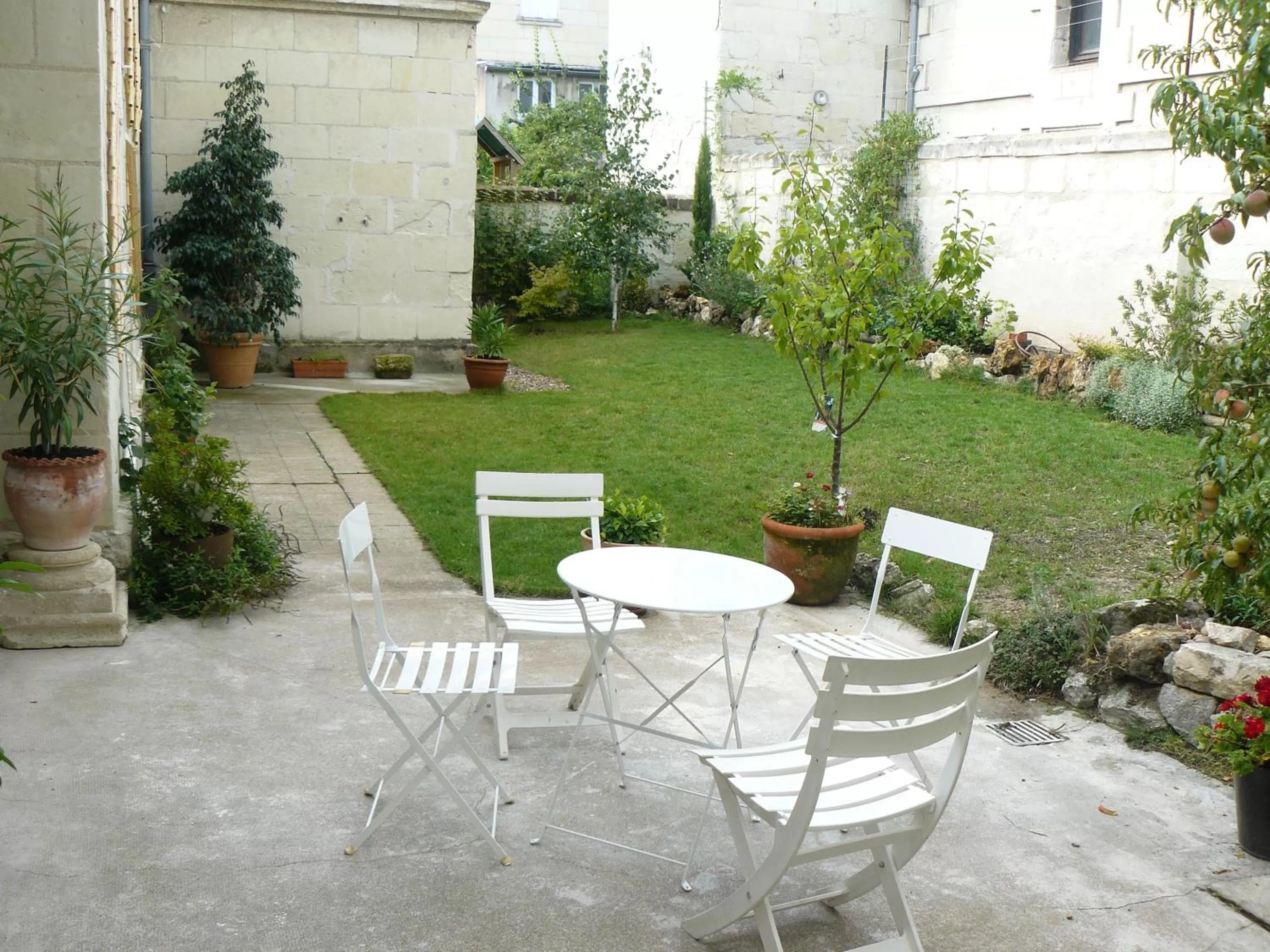 Patio in La Maison de Saumur