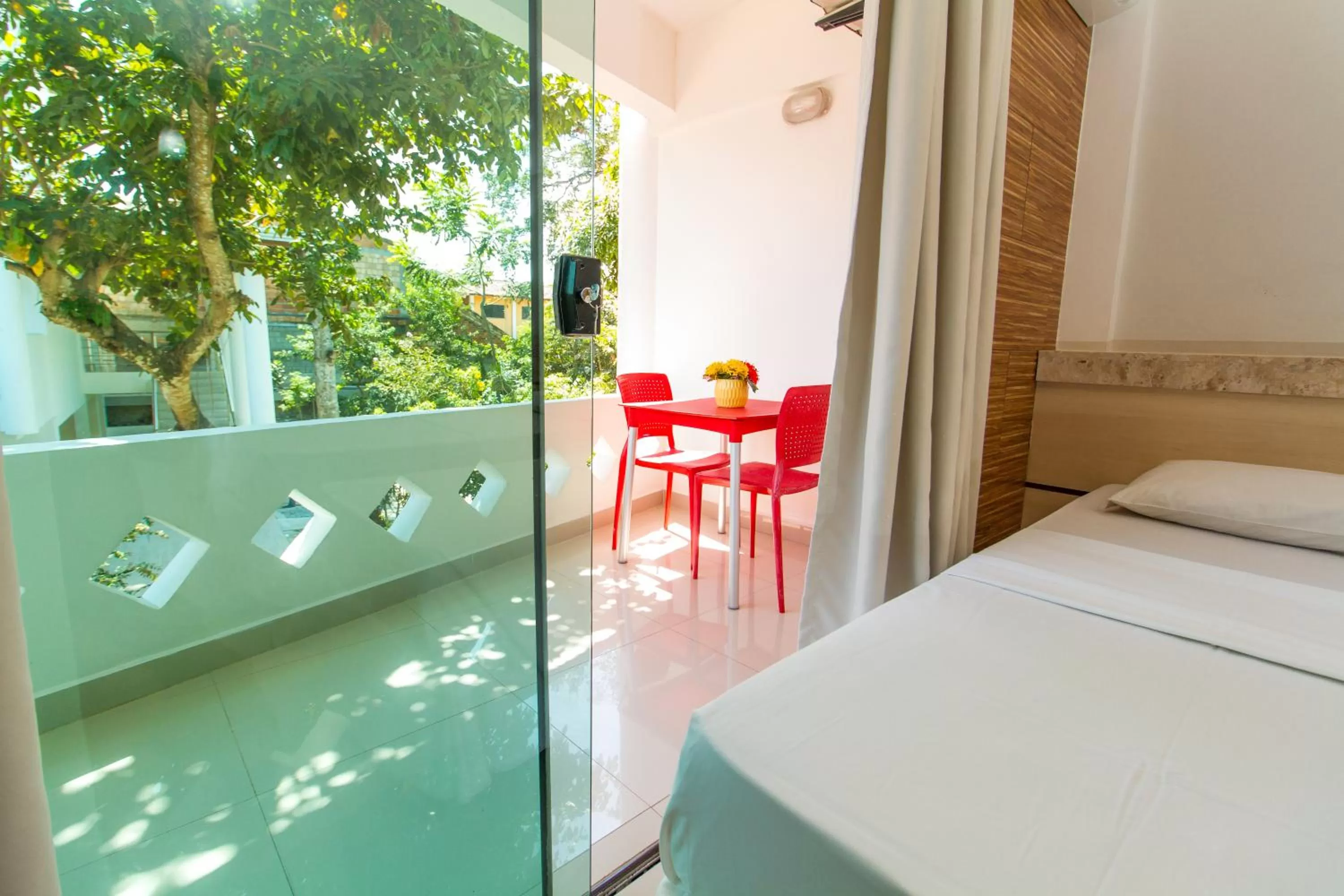 Bedroom, Bed in Portal Beach - Rede Soberano