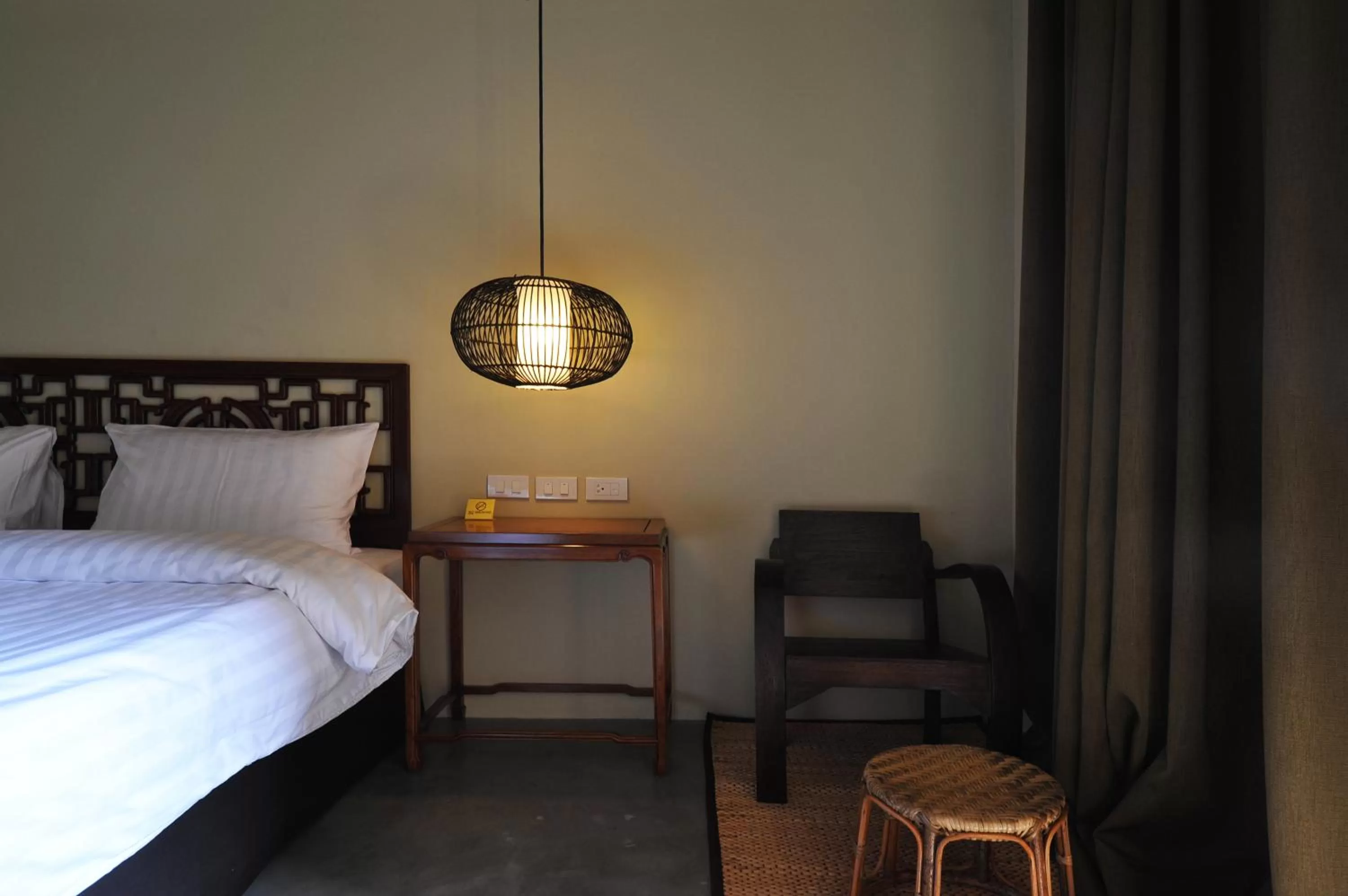 Decorative detail, Bed in Villa Bangkok