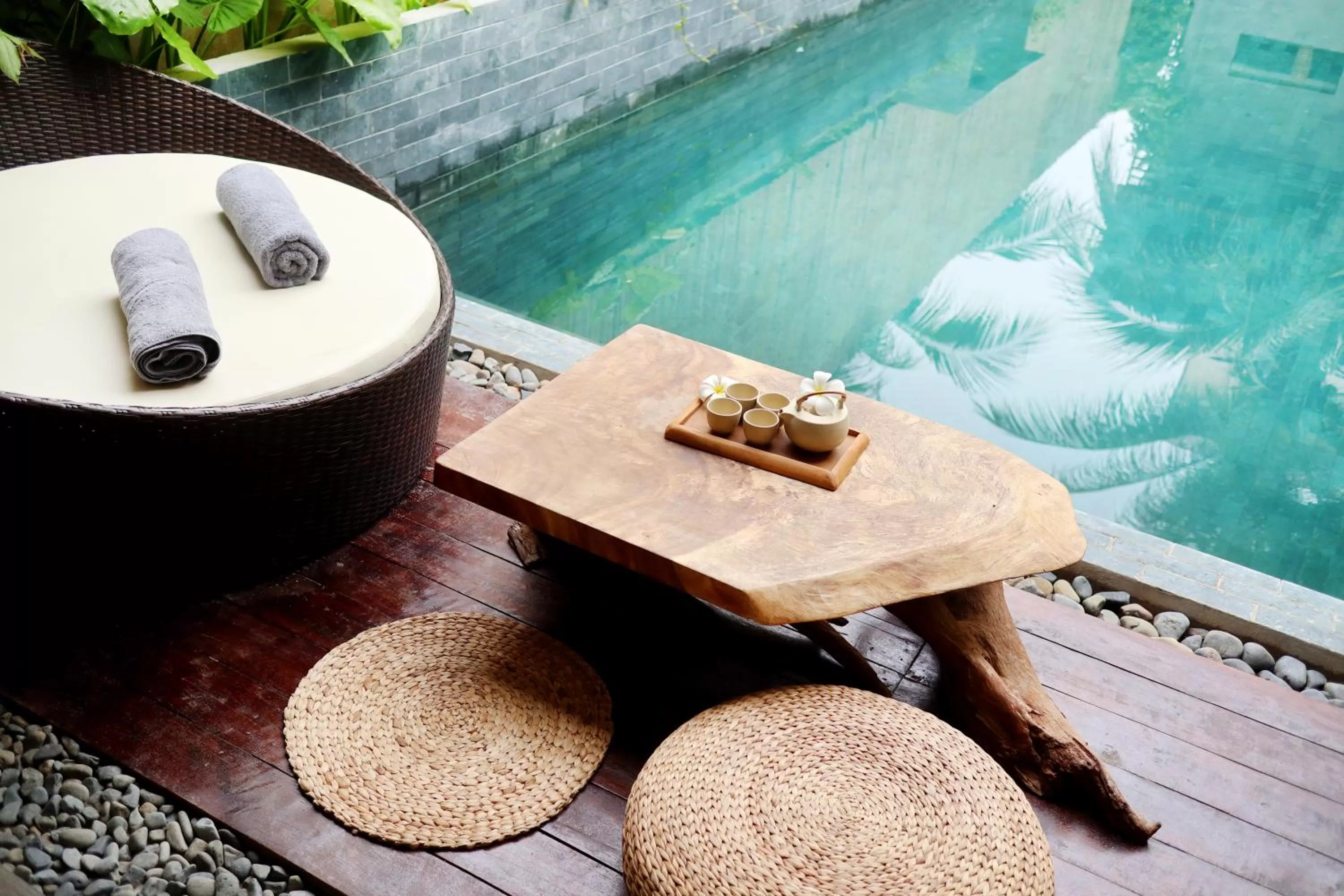 Seating area in Sarina Hotel & Villa