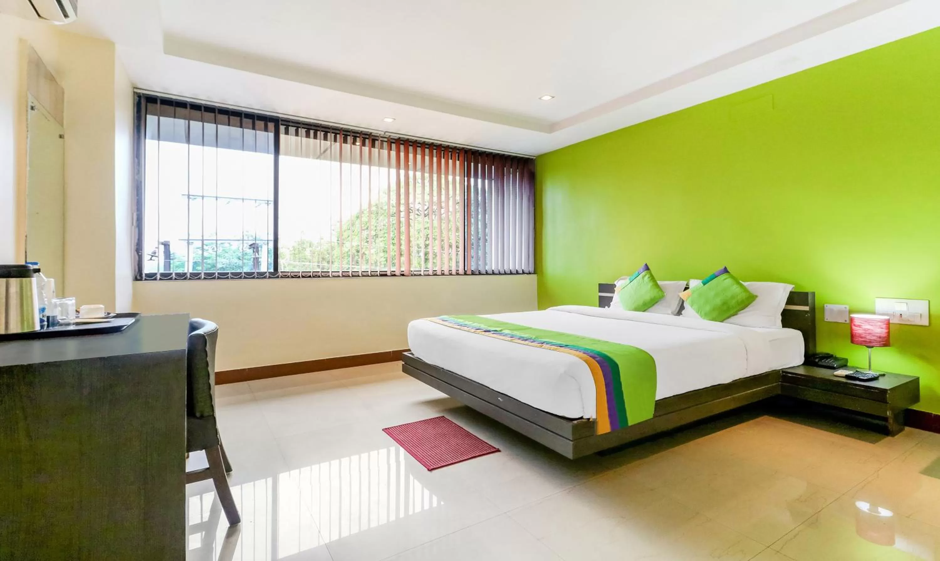 Bedroom, Bed in Treebo Concerto Residentia